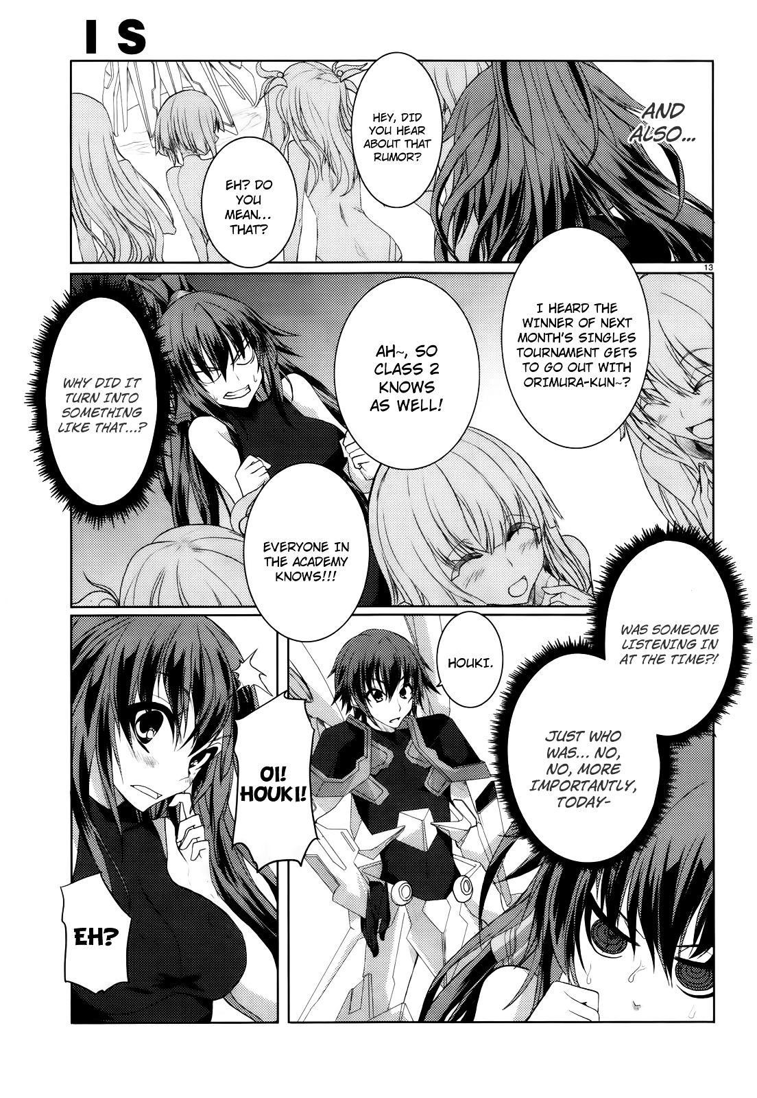 Infinite Stratos - Chapter 12 : My Roomate's A Blonde Gentleman