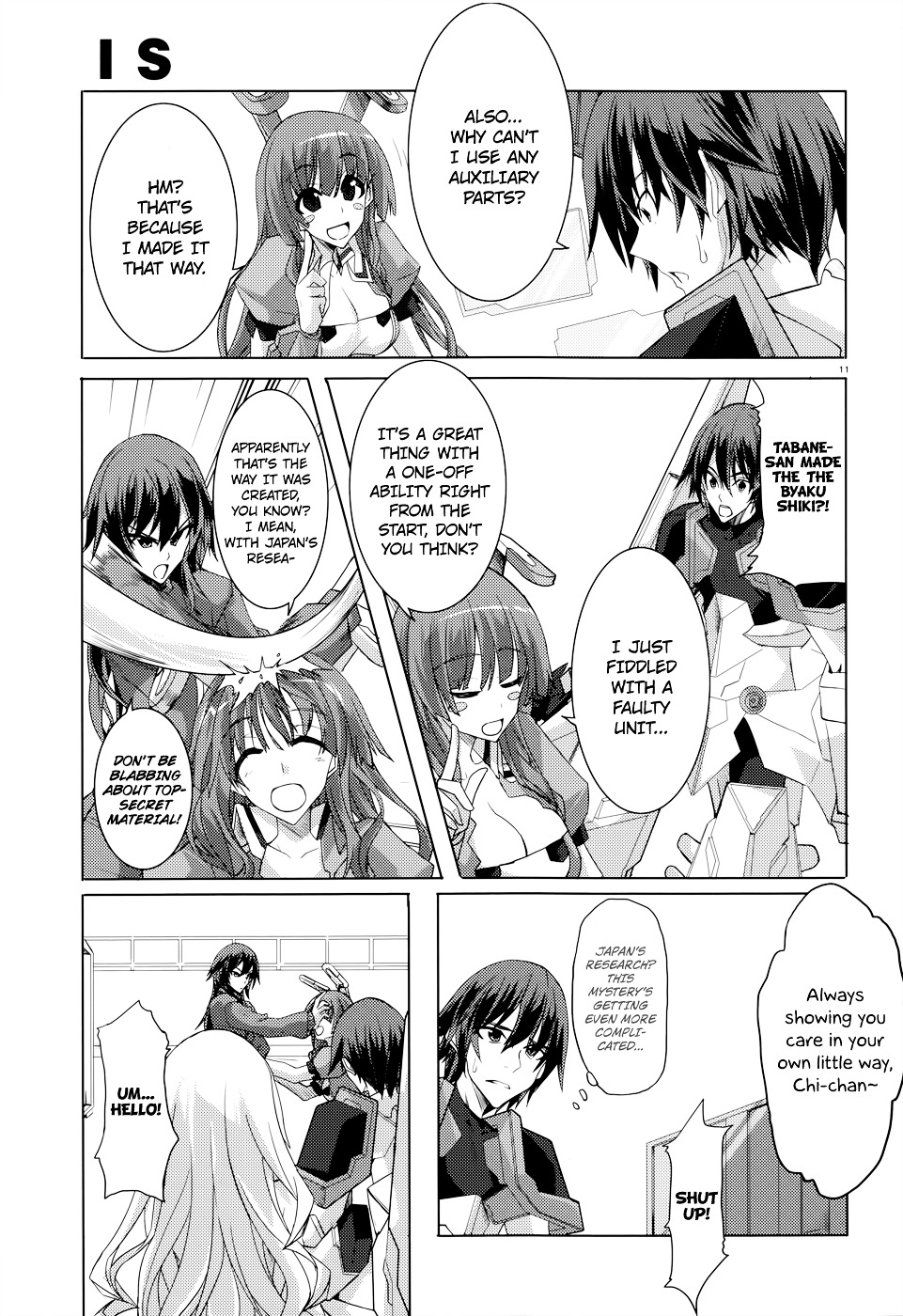 Infinite Stratos - Chapter 22 : Thin Red Line