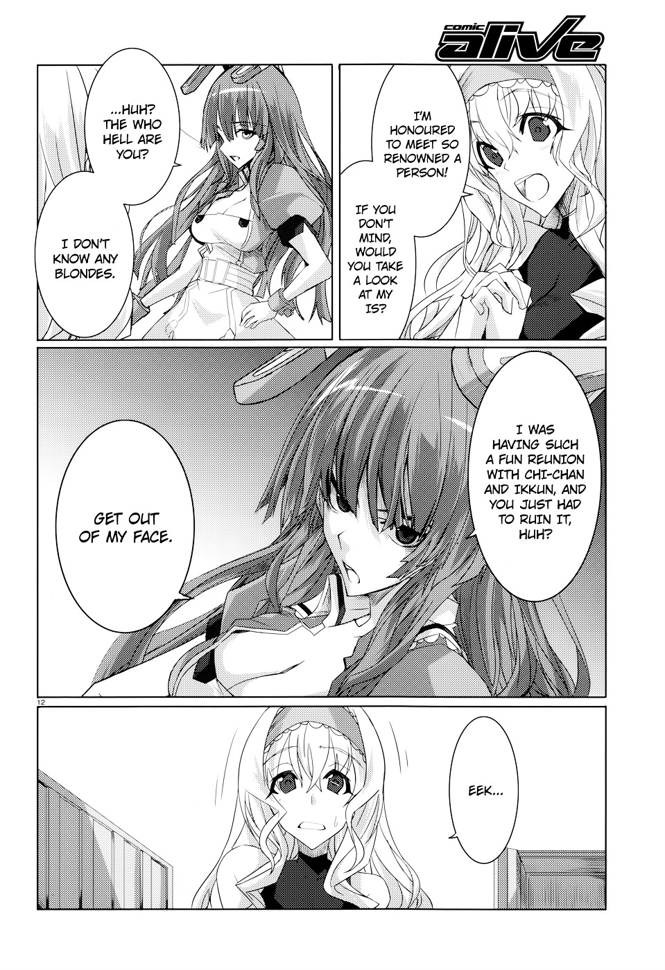 Infinite Stratos - Chapter 22 : Thin Red Line