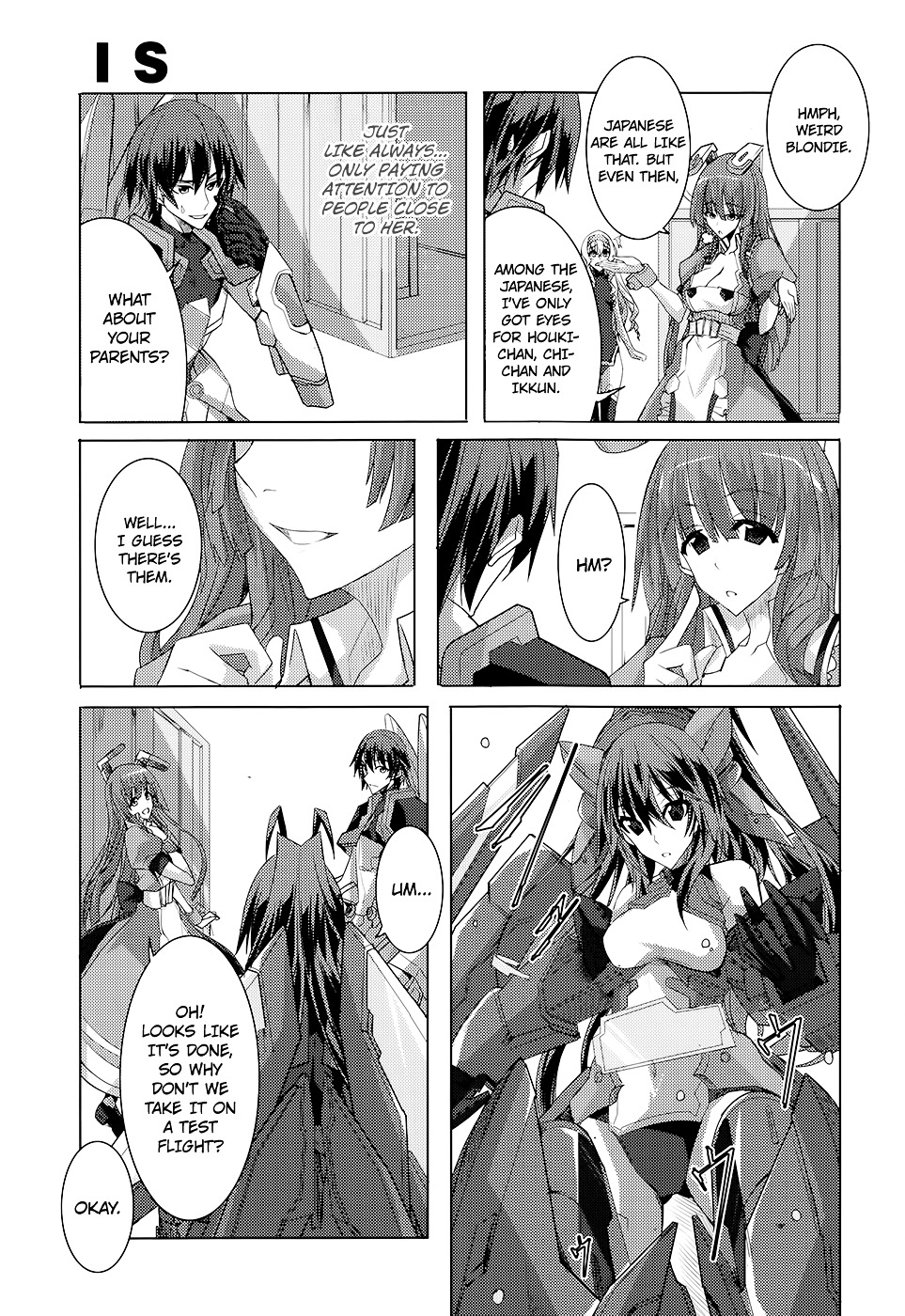 Infinite Stratos - Chapter 22 : Thin Red Line