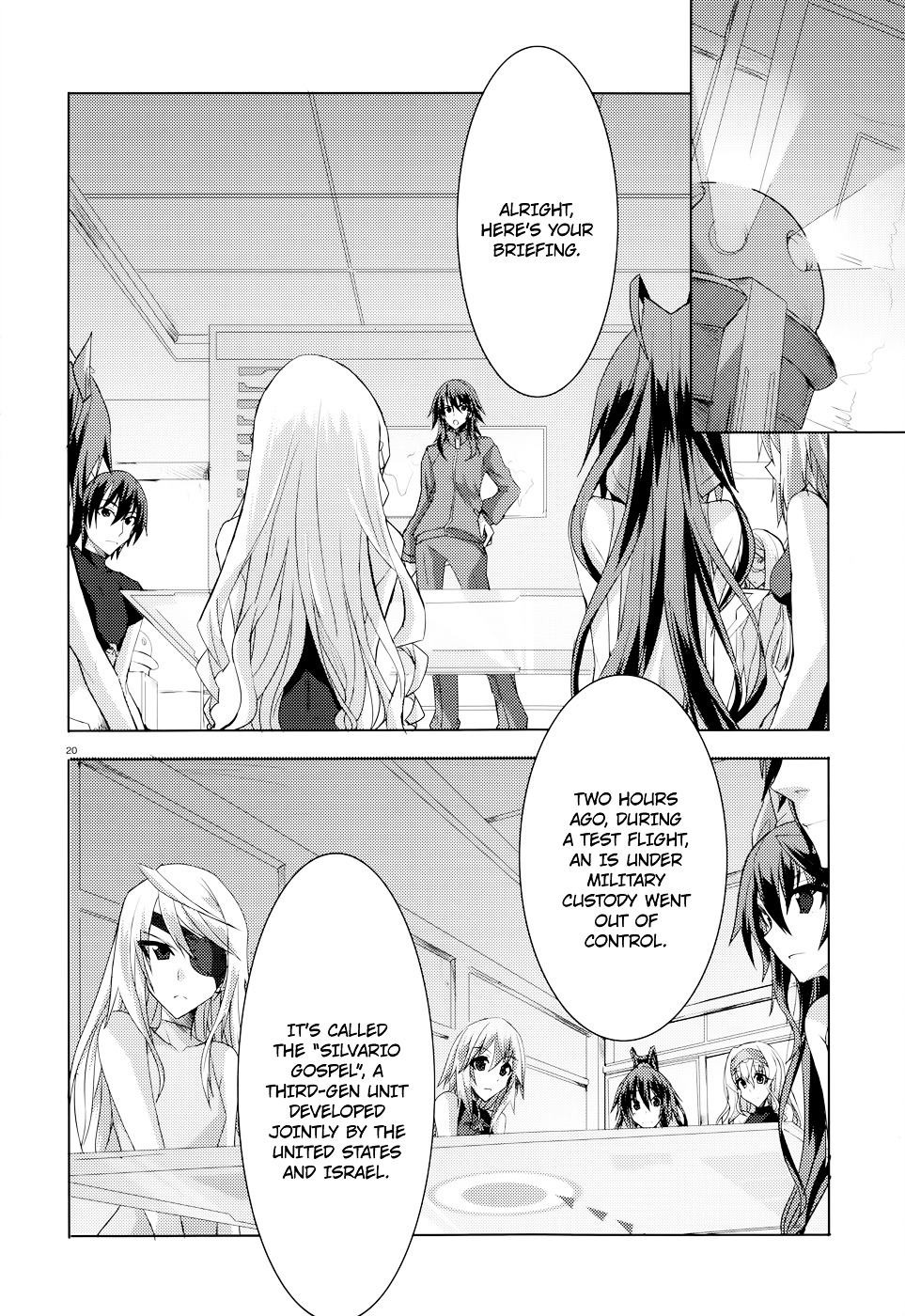 Infinite Stratos - Chapter 22 : Thin Red Line