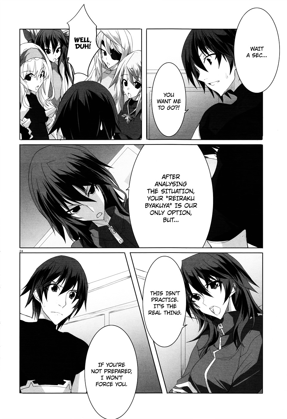 Infinite Stratos - Chapter 22 : Thin Red Line