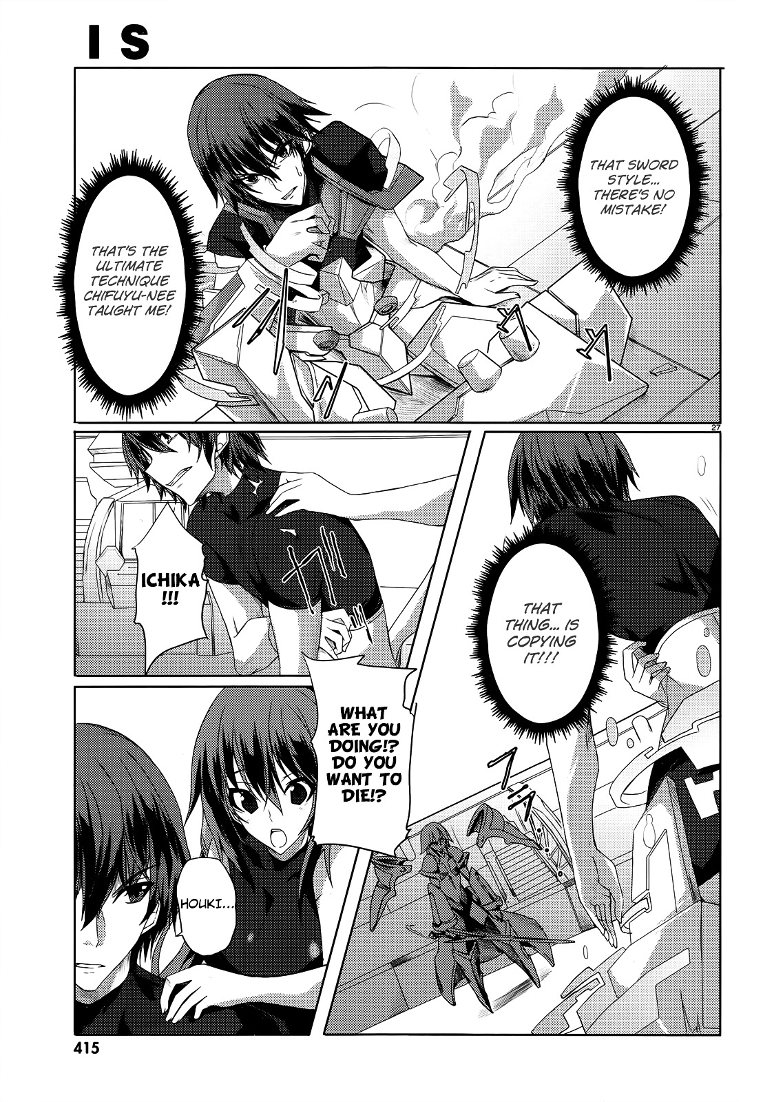 Infinite Stratos - Chapter 18 : Find Out My Mind Part 2