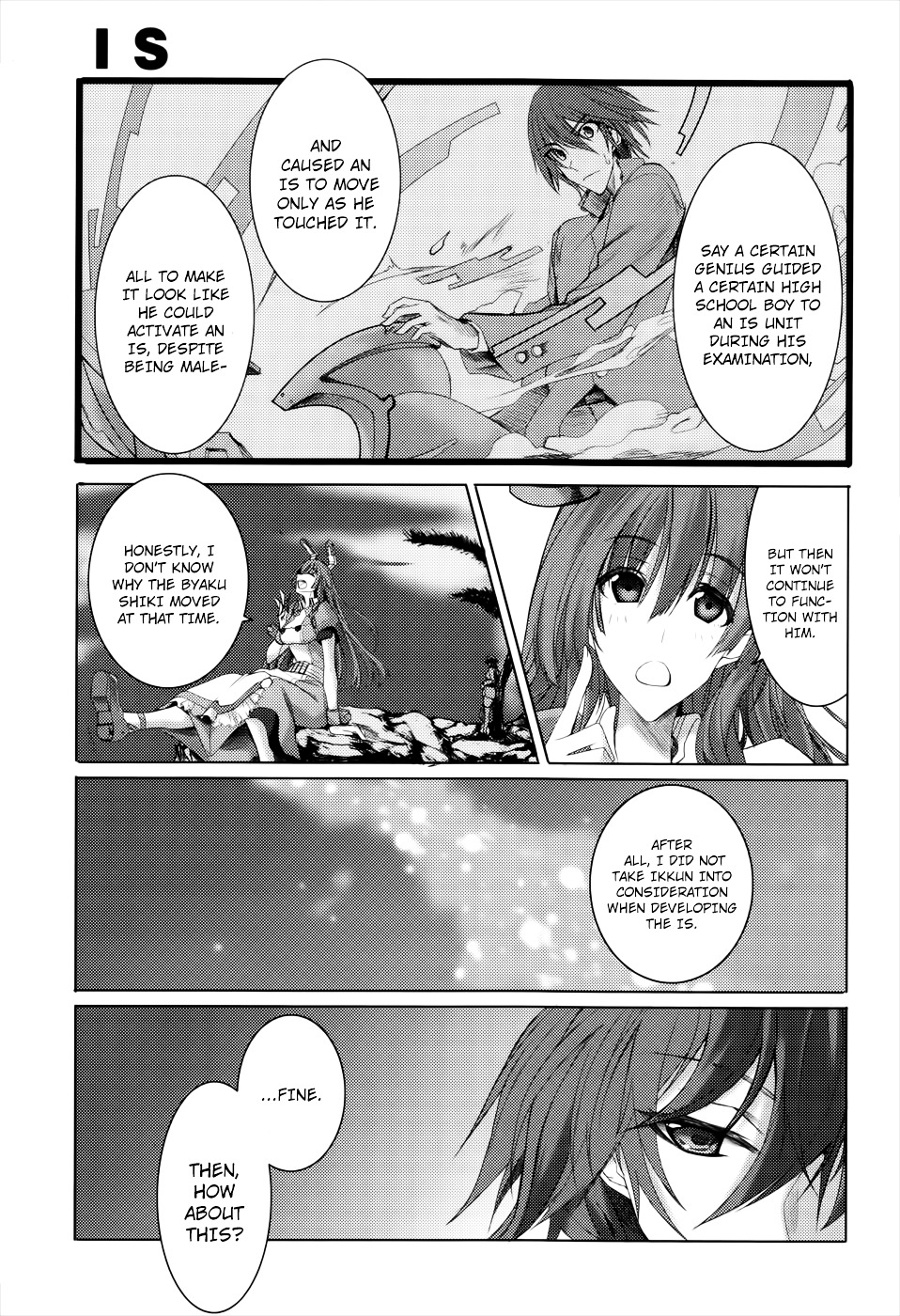 Infinite Stratos - Chapter 25 : Your Name Is... [End]