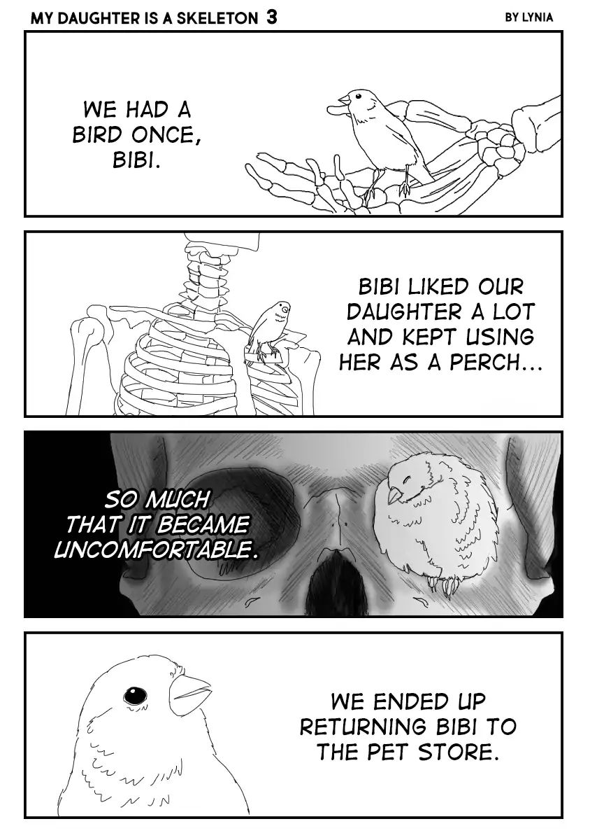 My Daughter Is A Skeleton - Chapter 3