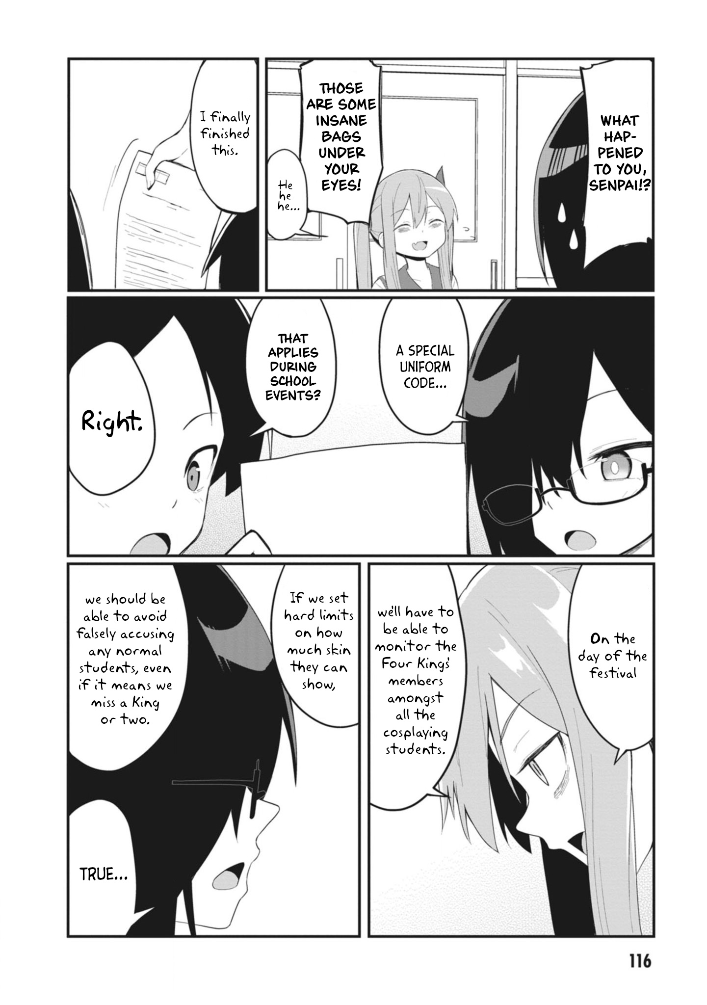 The Hella Weak Disciplinary Committee Chairman, Kaeri-Chan - Vol.2 Chapter 24