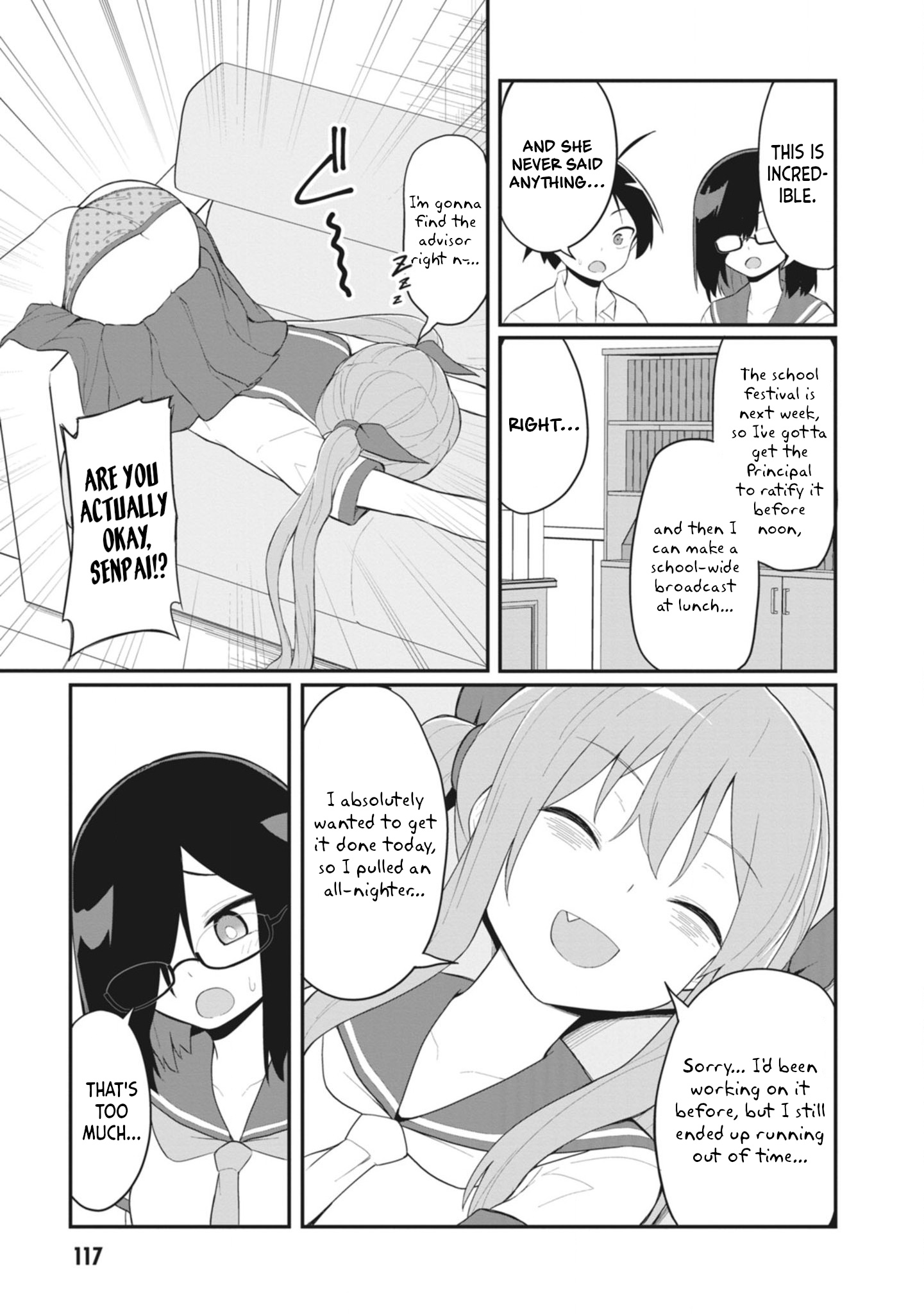 The Hella Weak Disciplinary Committee Chairman, Kaeri-Chan - Vol.2 Chapter 24