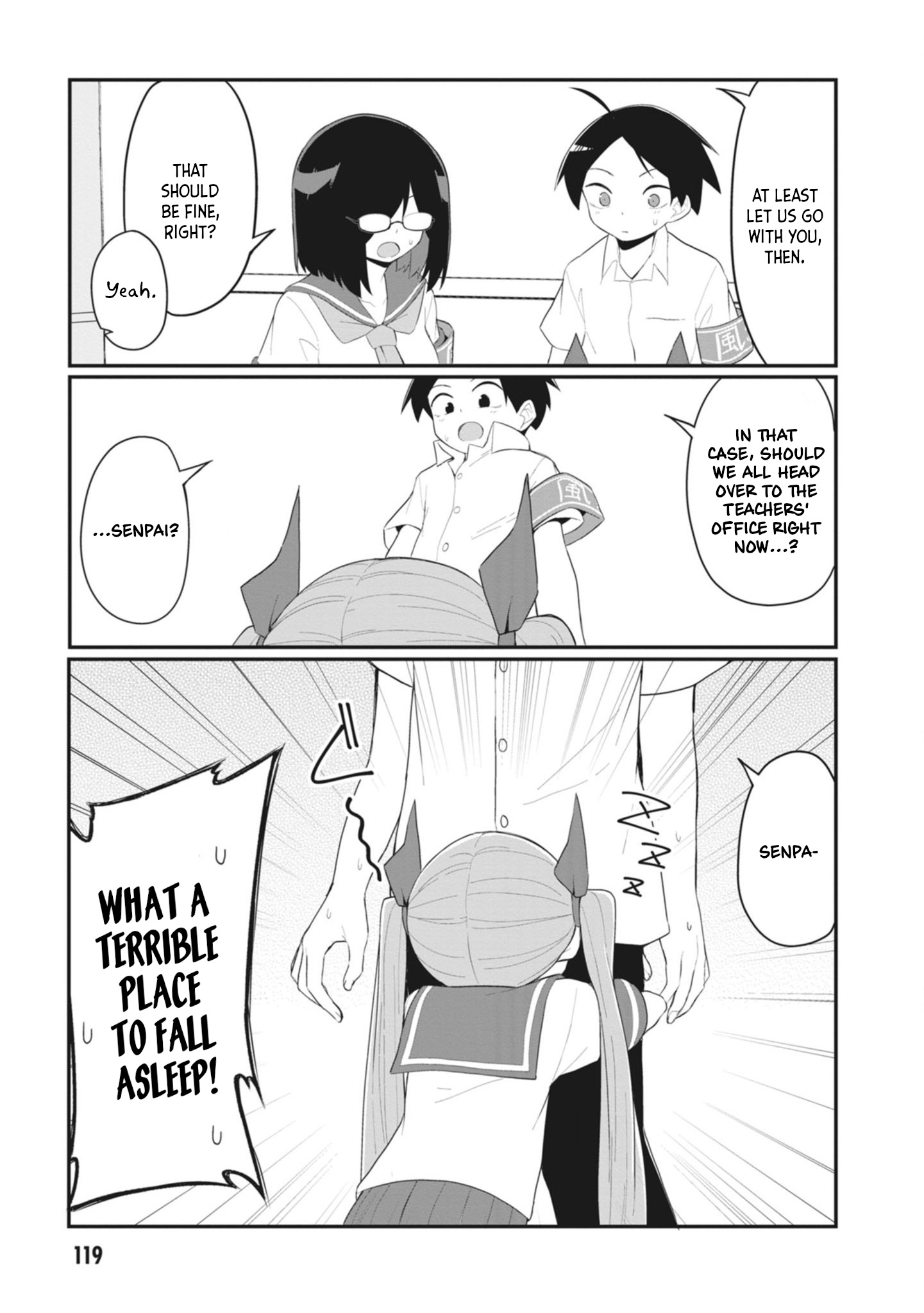 The Hella Weak Disciplinary Committee Chairman, Kaeri-Chan - Vol.2 Chapter 24