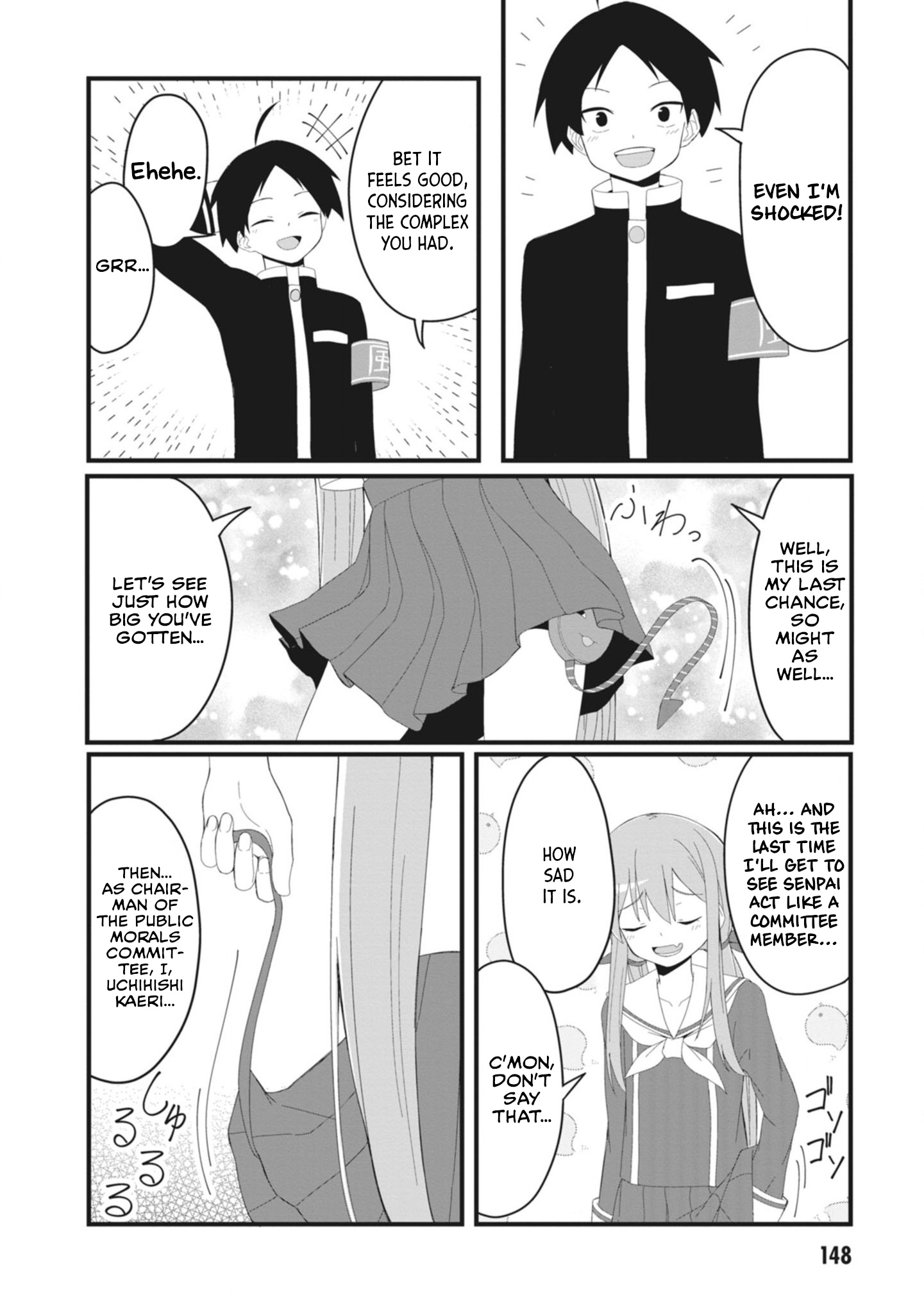 The Hella Weak Disciplinary Committee Chairman, Kaeri-Chan - Vol.2 Chapter 27