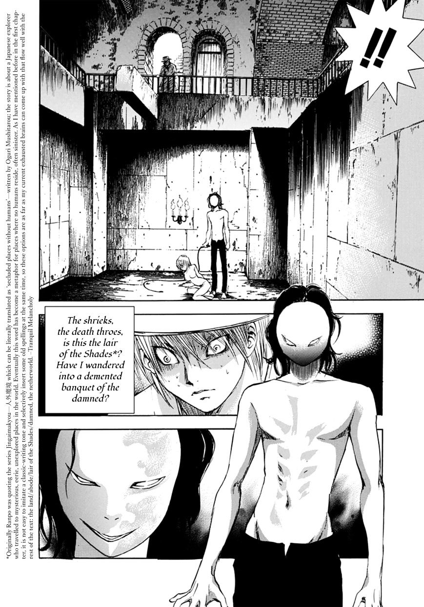 Edogawa Ranpo Ijinkan - Chapter 3.1 : Kogorou Akechi × Strangulation Man--Murder On D**** Hill