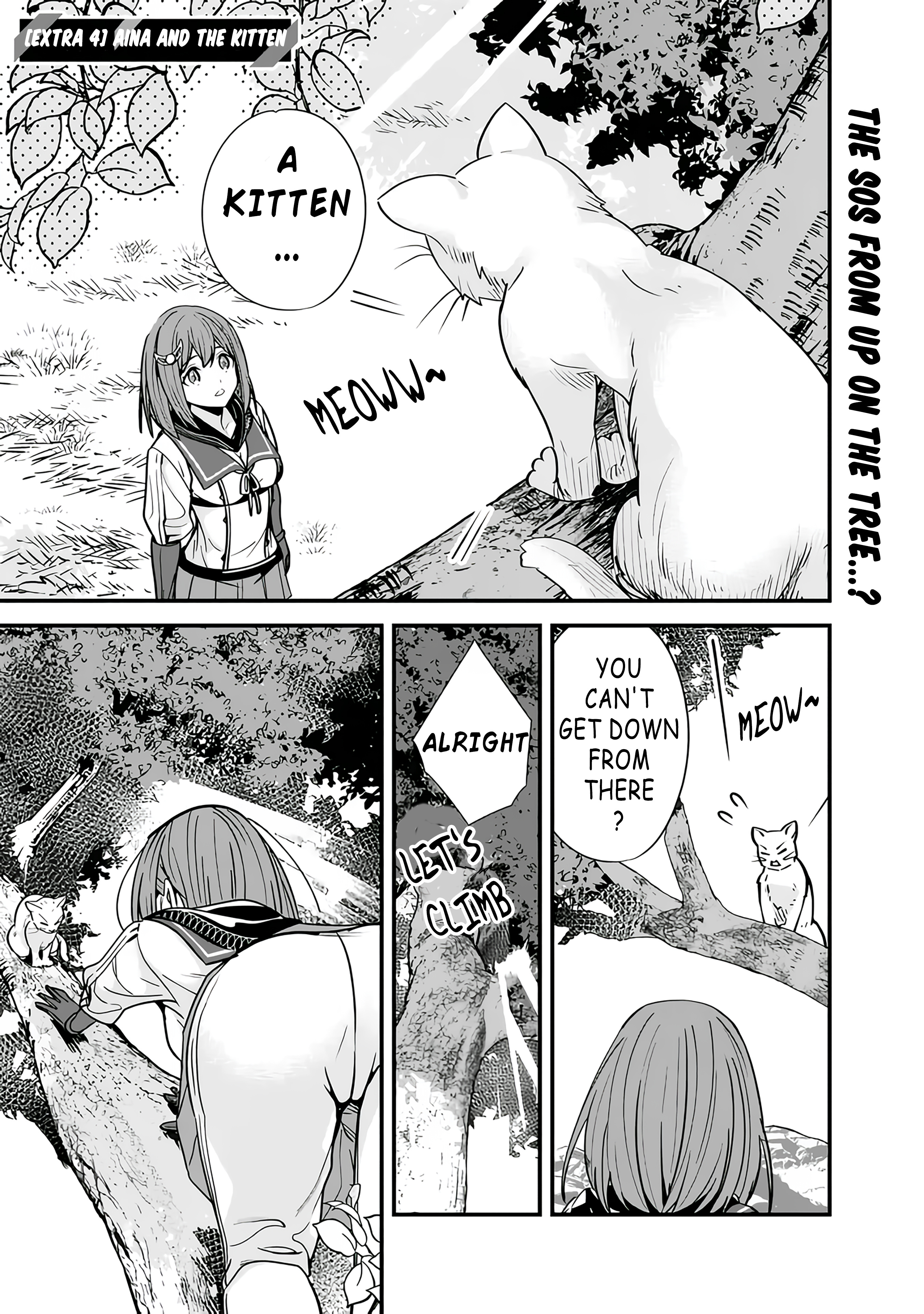 The Former Hero Wants To Live Peacefully - Chapter 17.5: Extra 4: Aina And The Kitten