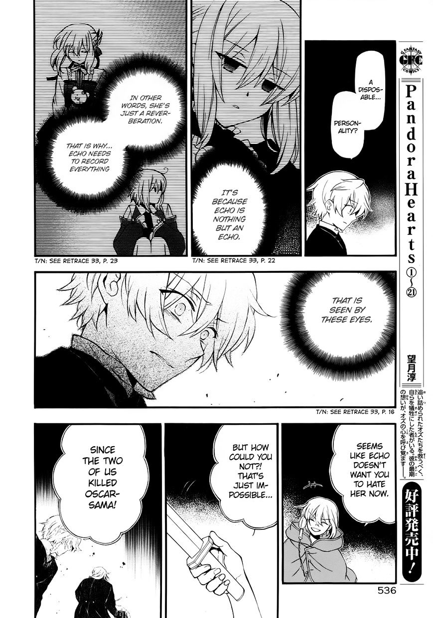 Pandora Hearts - Vol.20 Chapter 92 : Retrace Xcii: A Story