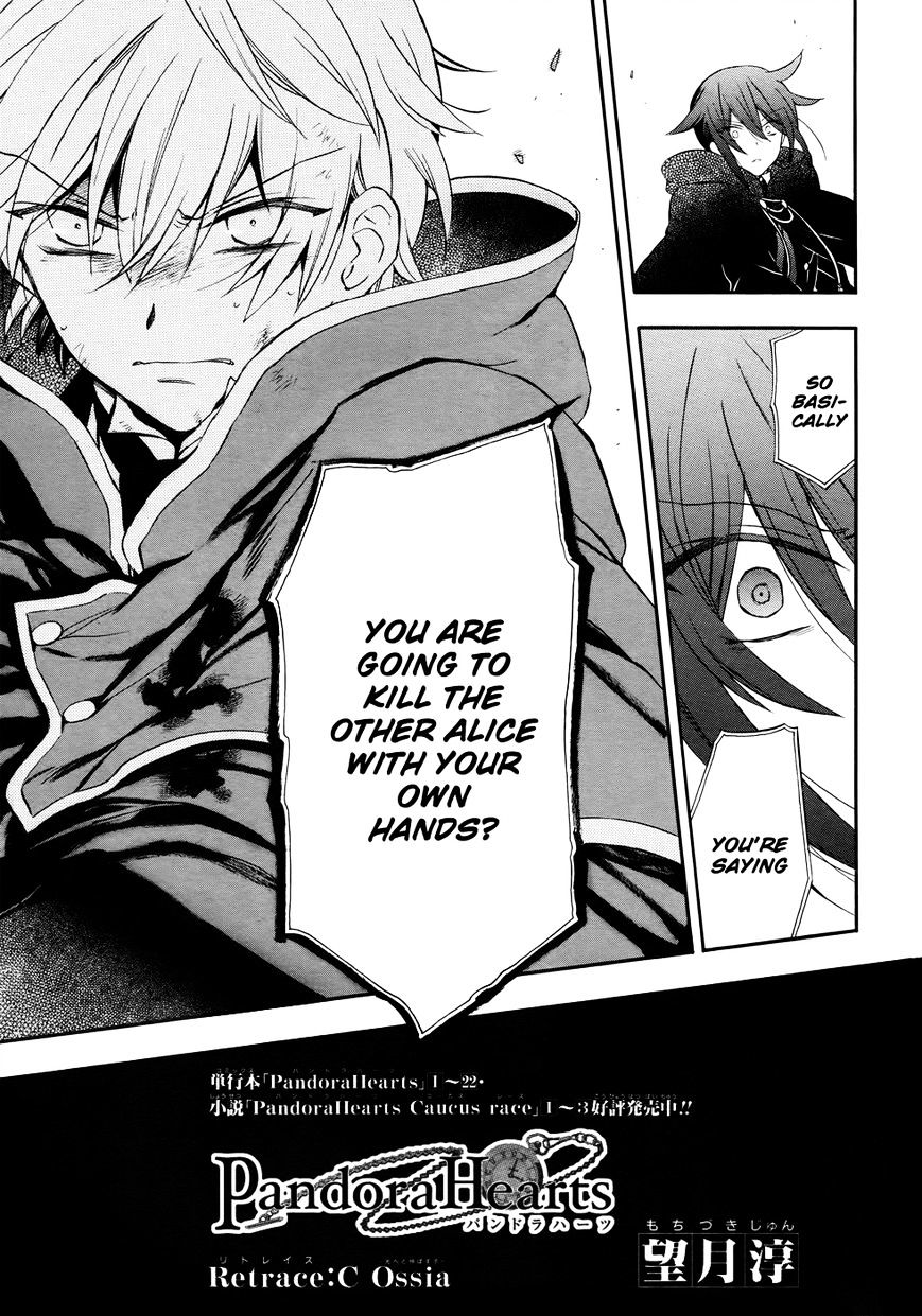 Pandora Hearts - Vol.20 Chapter 100 : Retrace C: Ossia