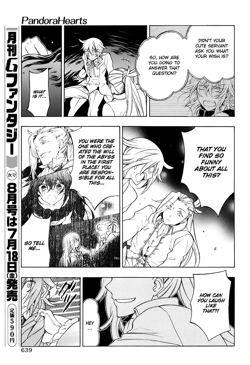 Pandora Hearts - Vol.20 Chapter 95 : Retrace Xcv: Vincent