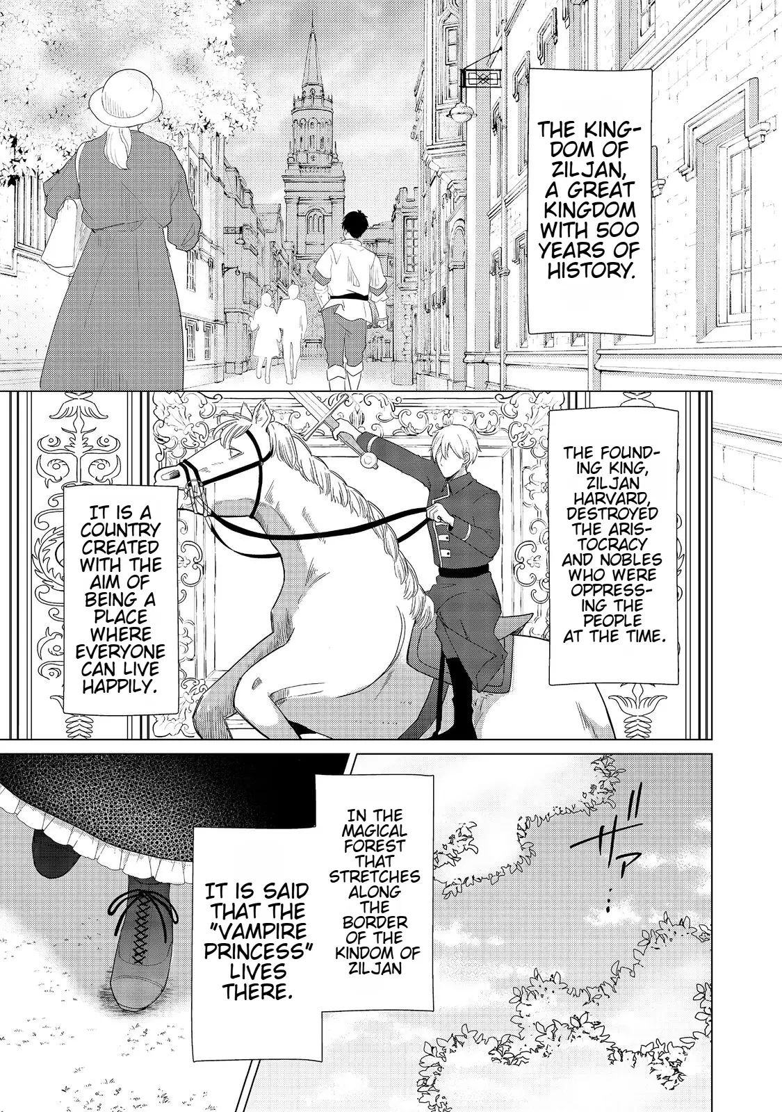 Mori De Seijo Wo Hirotta Saikyou No Kyuuketsu-Hime Musume No Tamenara Kuni De Moassari Horoboshimasu! - Chapter 1