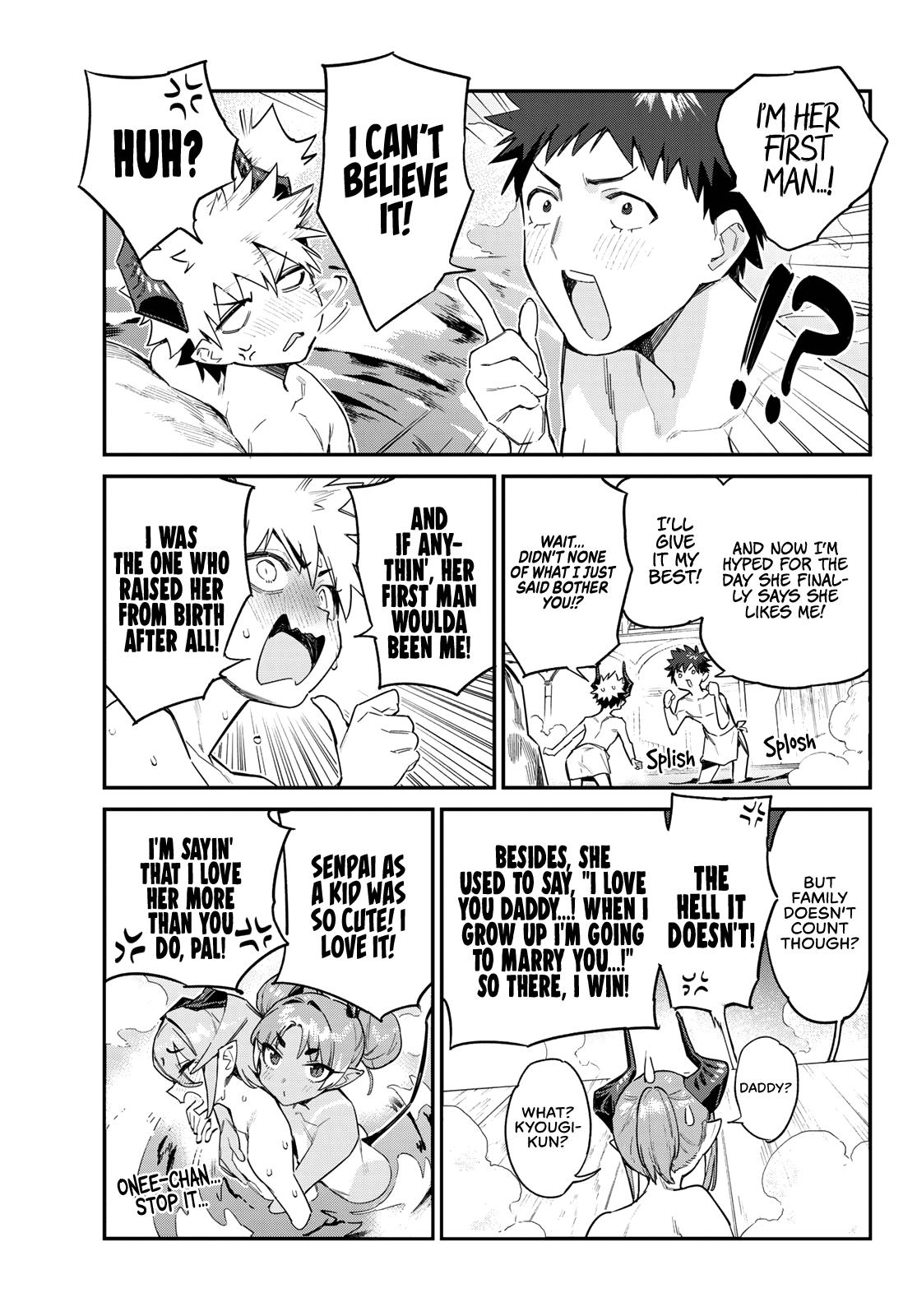 Kanan-Sama Is Easy As Hell! - Chapter 55: Kyougi’s Men’s Bath Debate