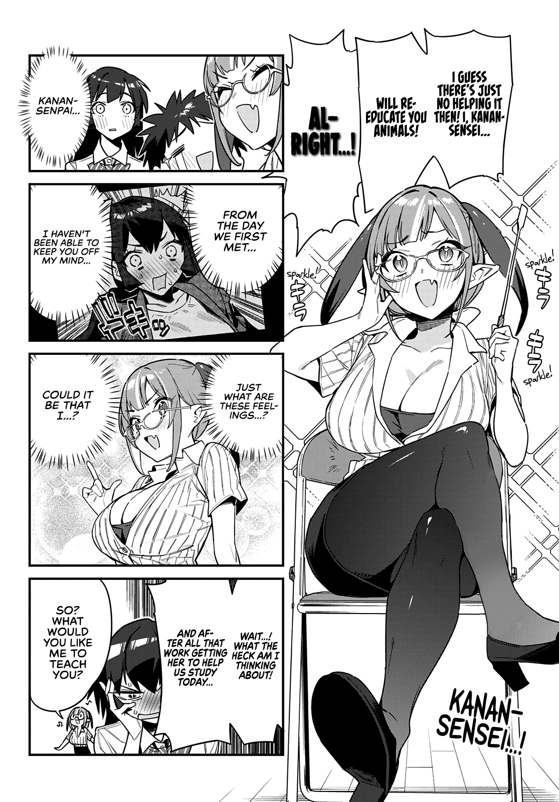 Kanan-Sama Is Easy As Hell! - Chapter 19: Nadeko's Study Group Release