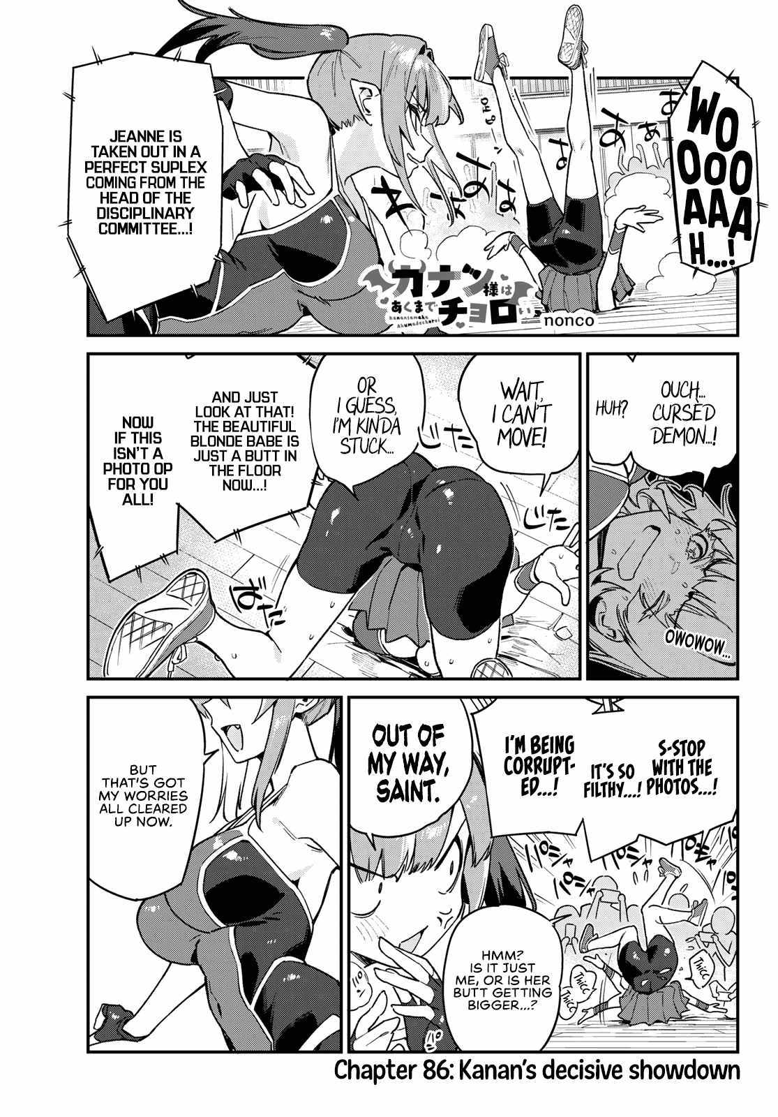 Kanan-Sama Is Easy As Hell! - Chapter 86