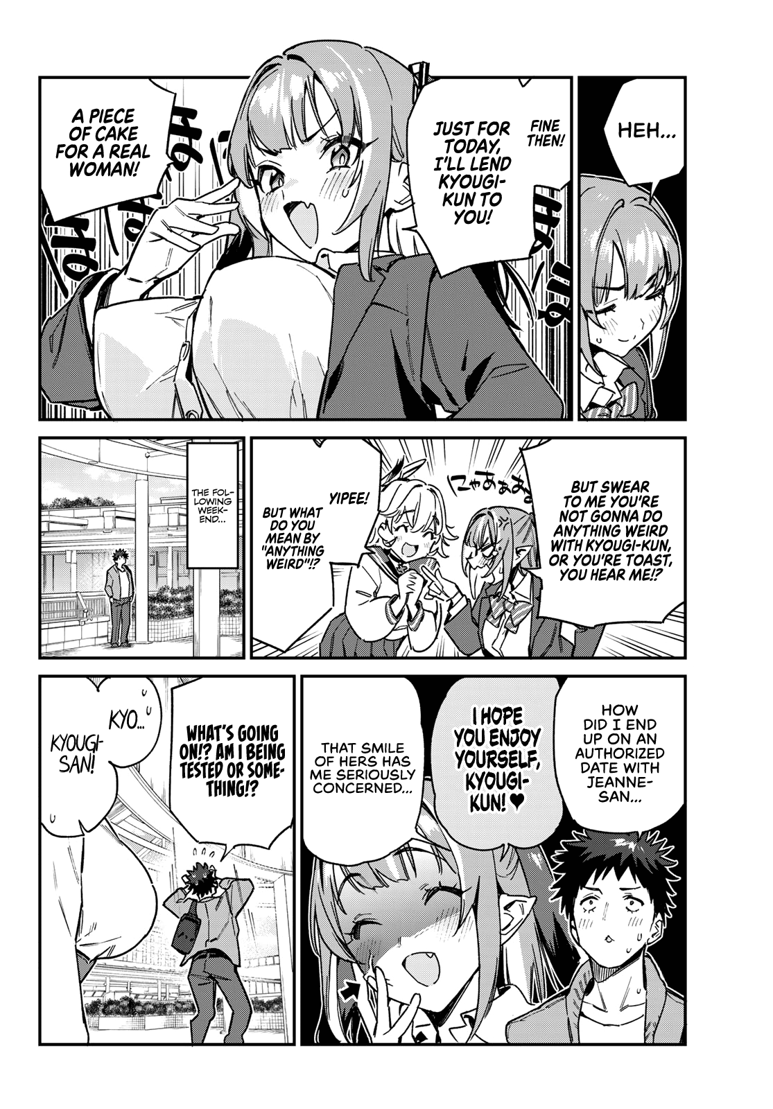 Kanan-Sama Is Easy As Hell! - Chapter 93: Jeanne’s Exclusive Date