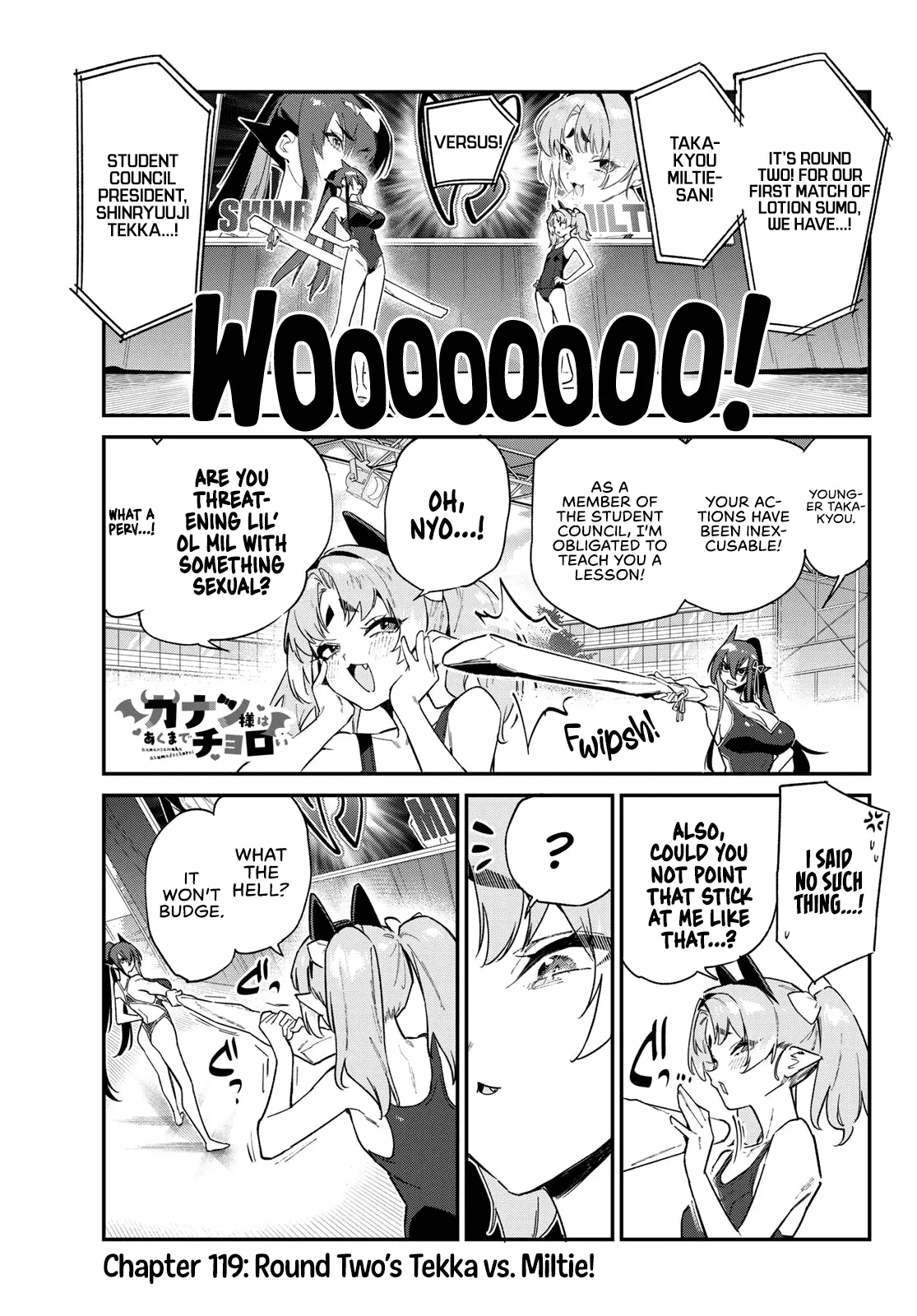 Kanan-Sama Is Easy As Hell! - Chapter 119: Round Two’s Tekka Vs. Miltie!