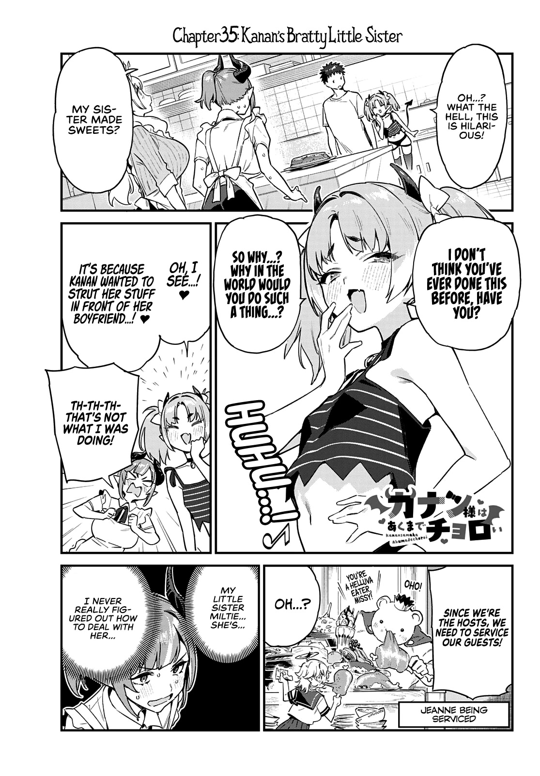 Kanan-Sama Is Easy As Hell! - Chapter 35: Kanan's Bratty Little Sister