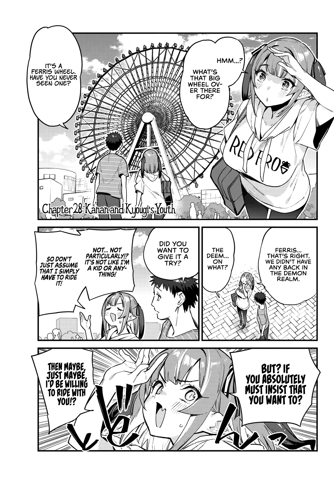 Kanan-Sama Is Easy As Hell! - Chapter 28: Kanan And Kyougi's Love