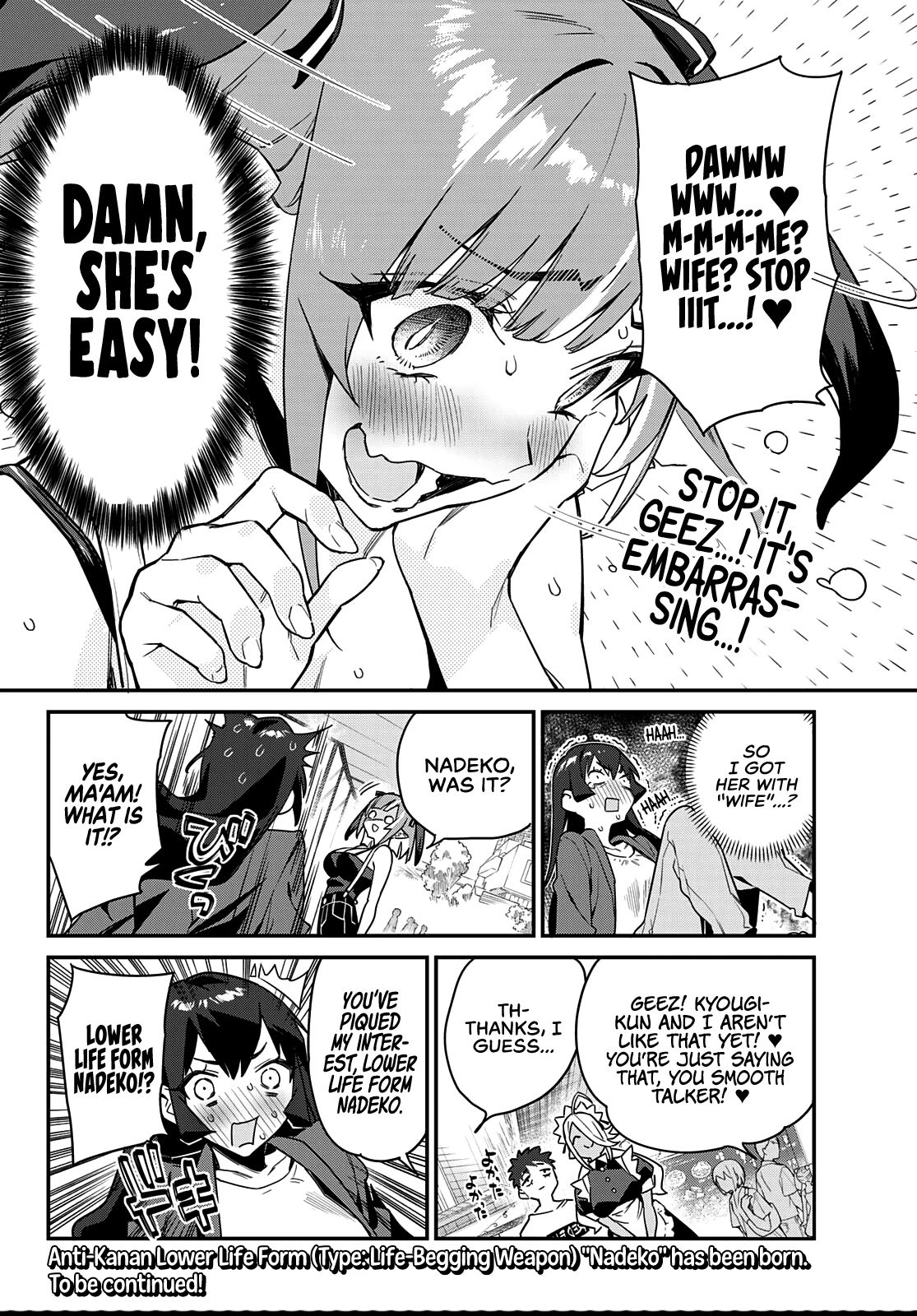 Kanan-Sama Is Easy As Hell! - Chapter 10: Nadeko's Close Shave