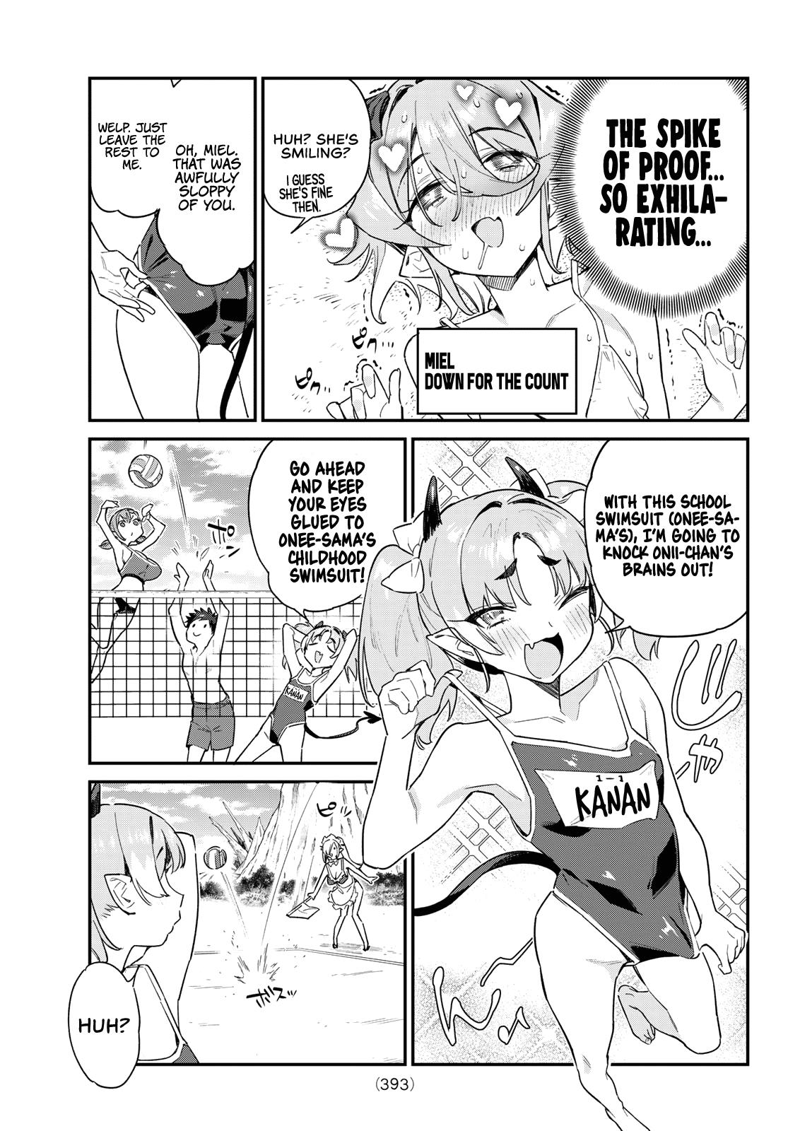 Kanan-Sama Is Easy As Hell! - Chapter 54: The Zebel House’s Beach Volleyball Gamble