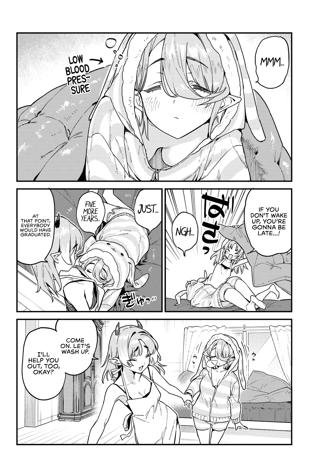 Kanan-Sama Is Easy As Hell! - Chapter 90: Miltie And Miel’s Good Morning