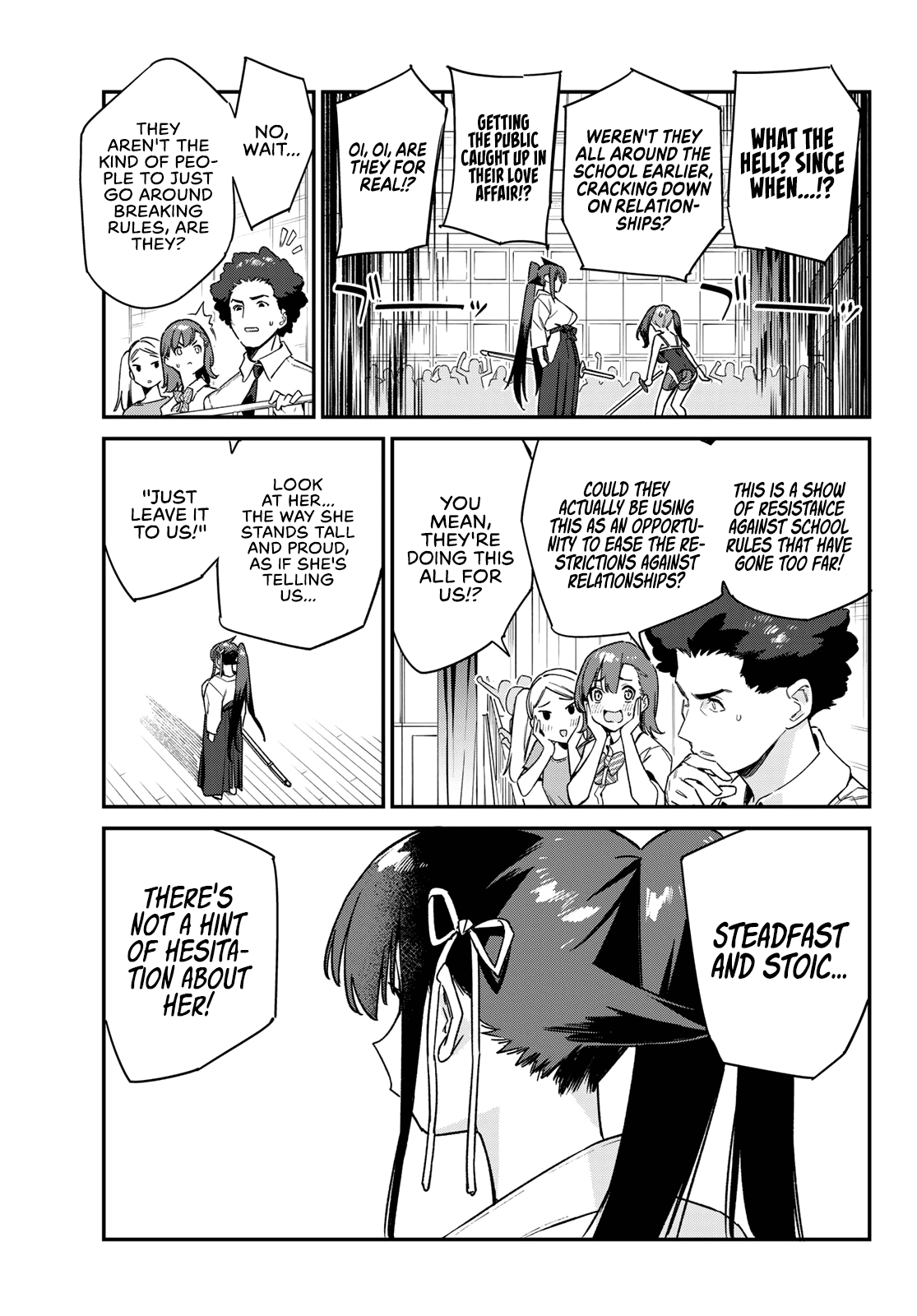 Kanan-Sama Is Easy As Hell! - Chapter 83: Kanan And The President's Duel