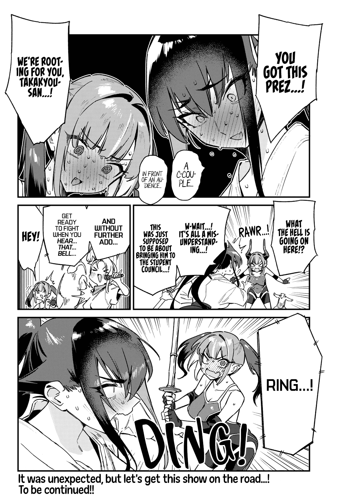 Kanan-Sama Is Easy As Hell! - Chapter 83: Kanan And The President's Duel