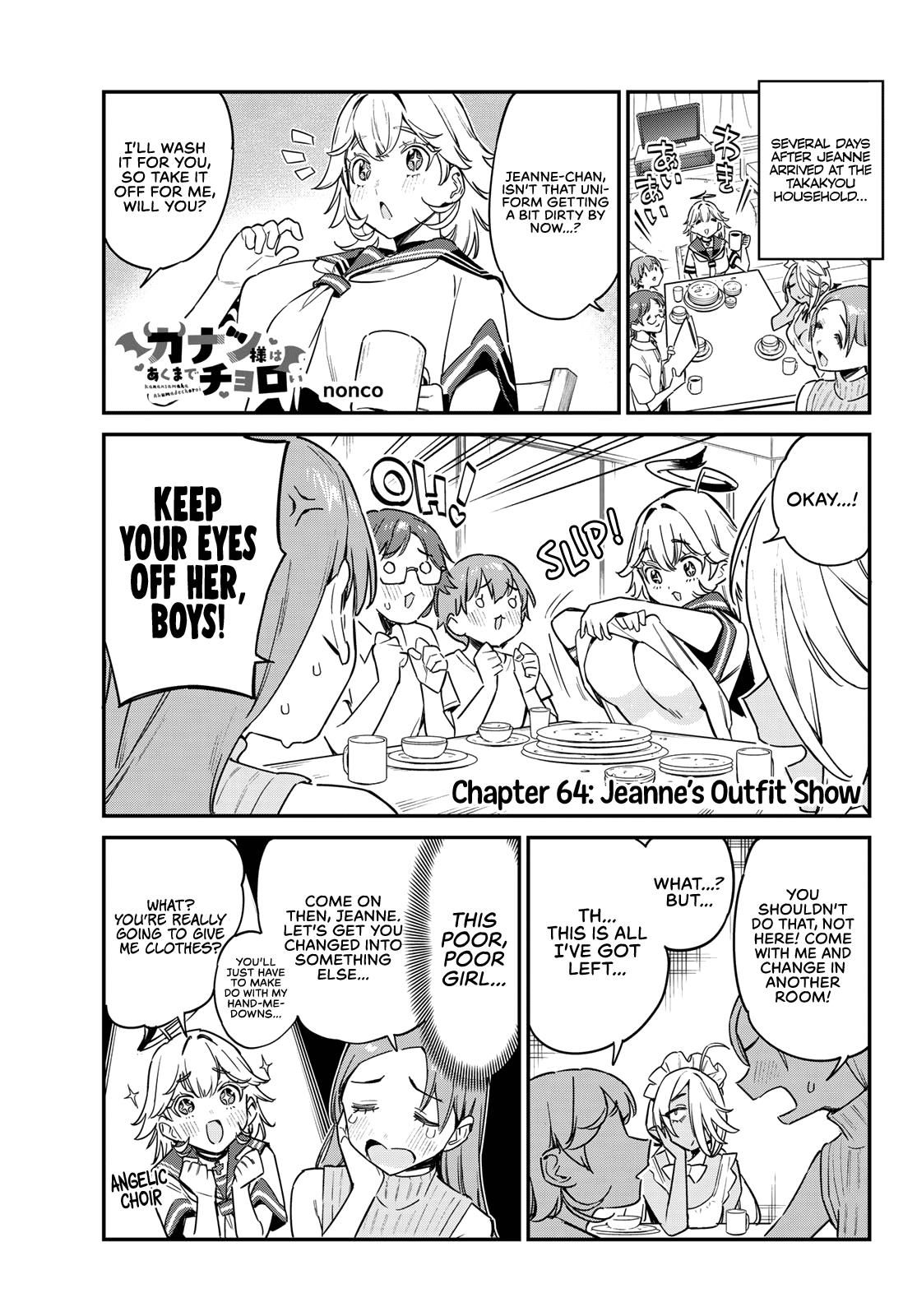 Kanan-Sama Is Easy As Hell! - Chapter 64: Jeanne’s Outfit Show