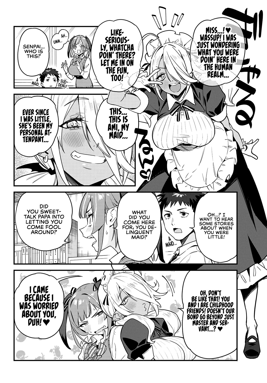 Kanan-Sama Is Easy As Hell! - Chapter 8: Ami Is Here