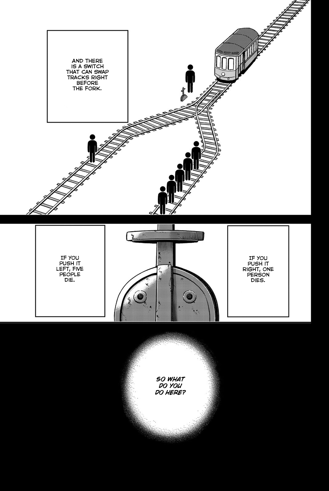 Q.e.d. Iff - Shoumei Shuuryou - Chapter 34: Trolley Problem