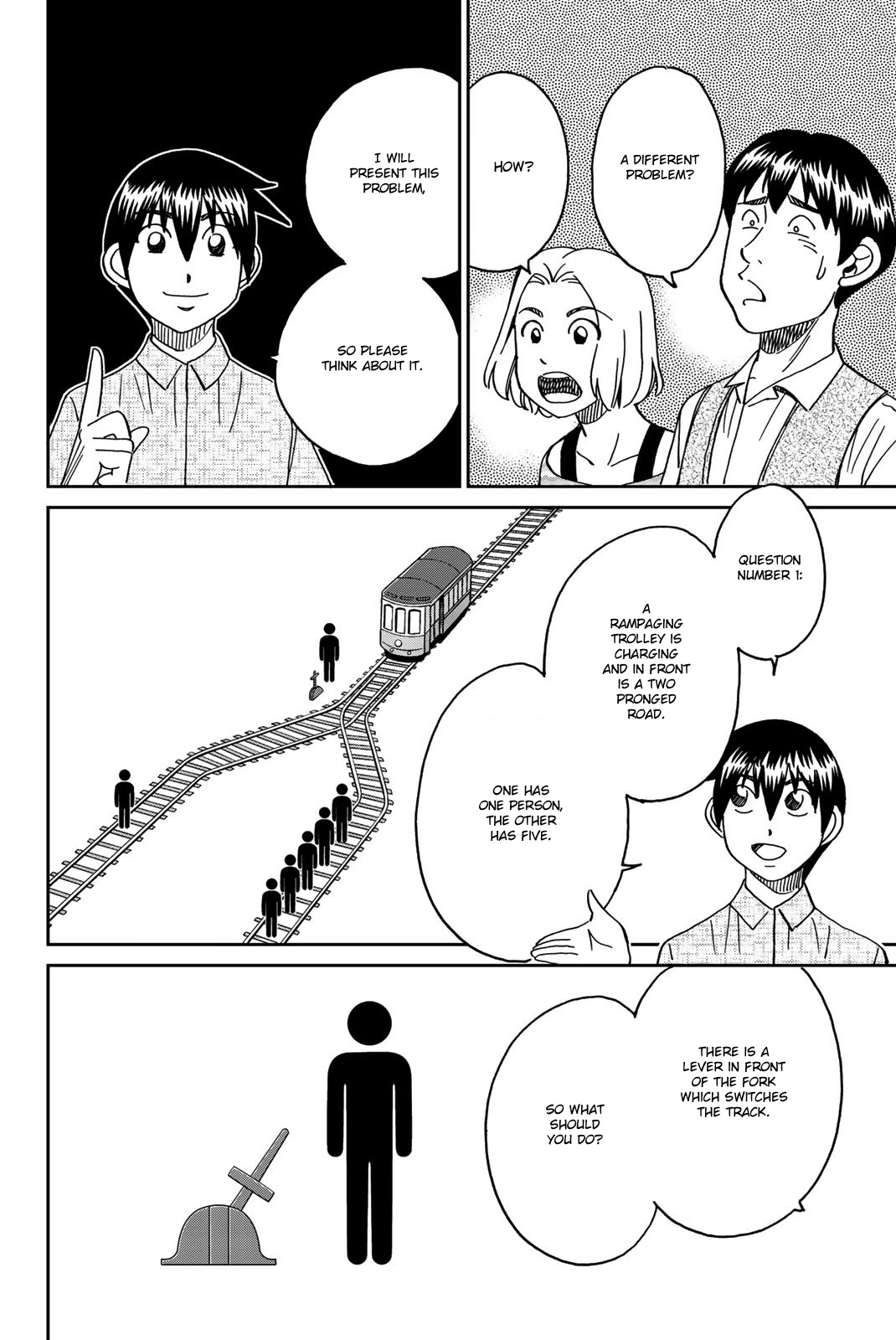 Q.e.d. Iff - Shoumei Shuuryou - Chapter 34: Trolley Problem