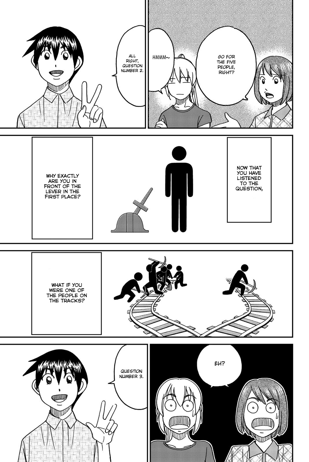 Q.e.d. Iff - Shoumei Shuuryou - Chapter 34: Trolley Problem