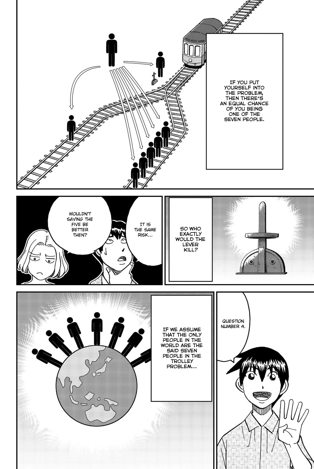 Q.e.d. Iff - Shoumei Shuuryou - Chapter 34: Trolley Problem