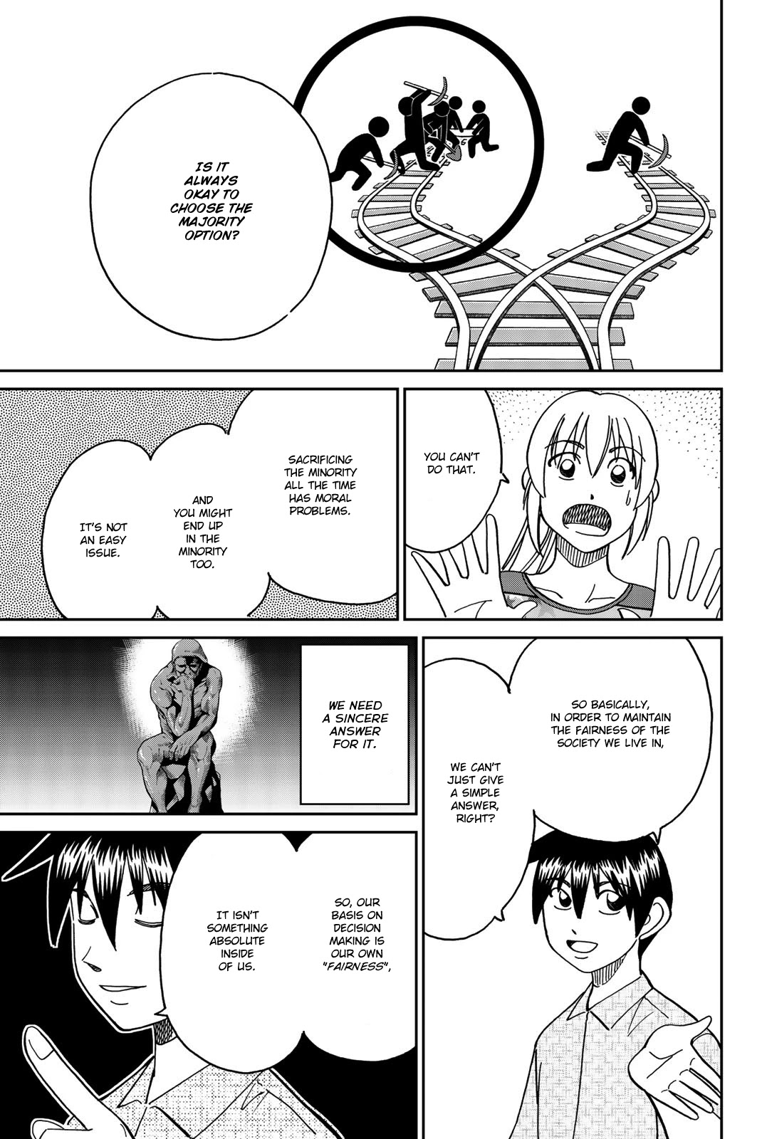 Q.e.d. Iff - Shoumei Shuuryou - Chapter 34: Trolley Problem