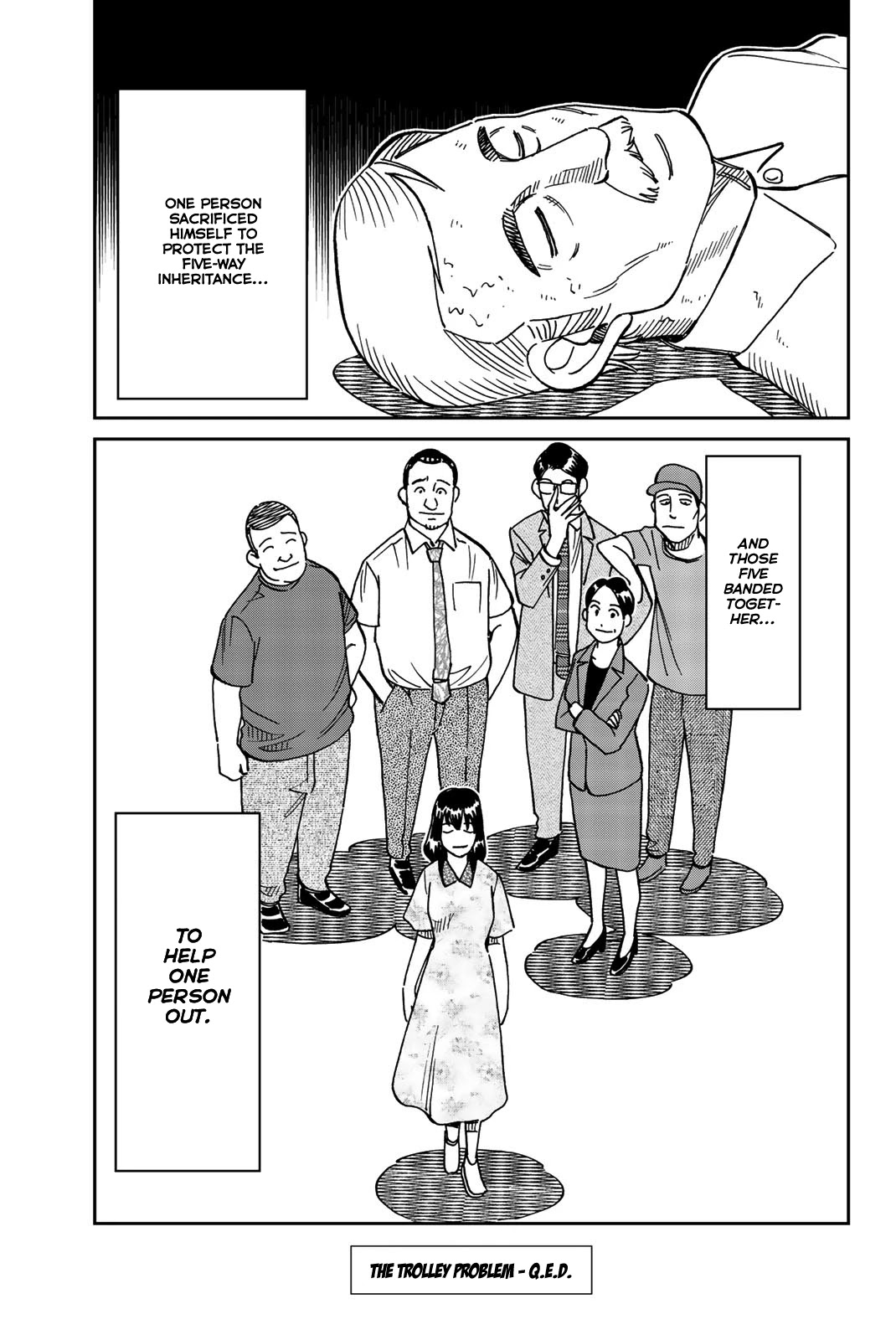 Q.e.d. Iff - Shoumei Shuuryou - Chapter 34: Trolley Problem