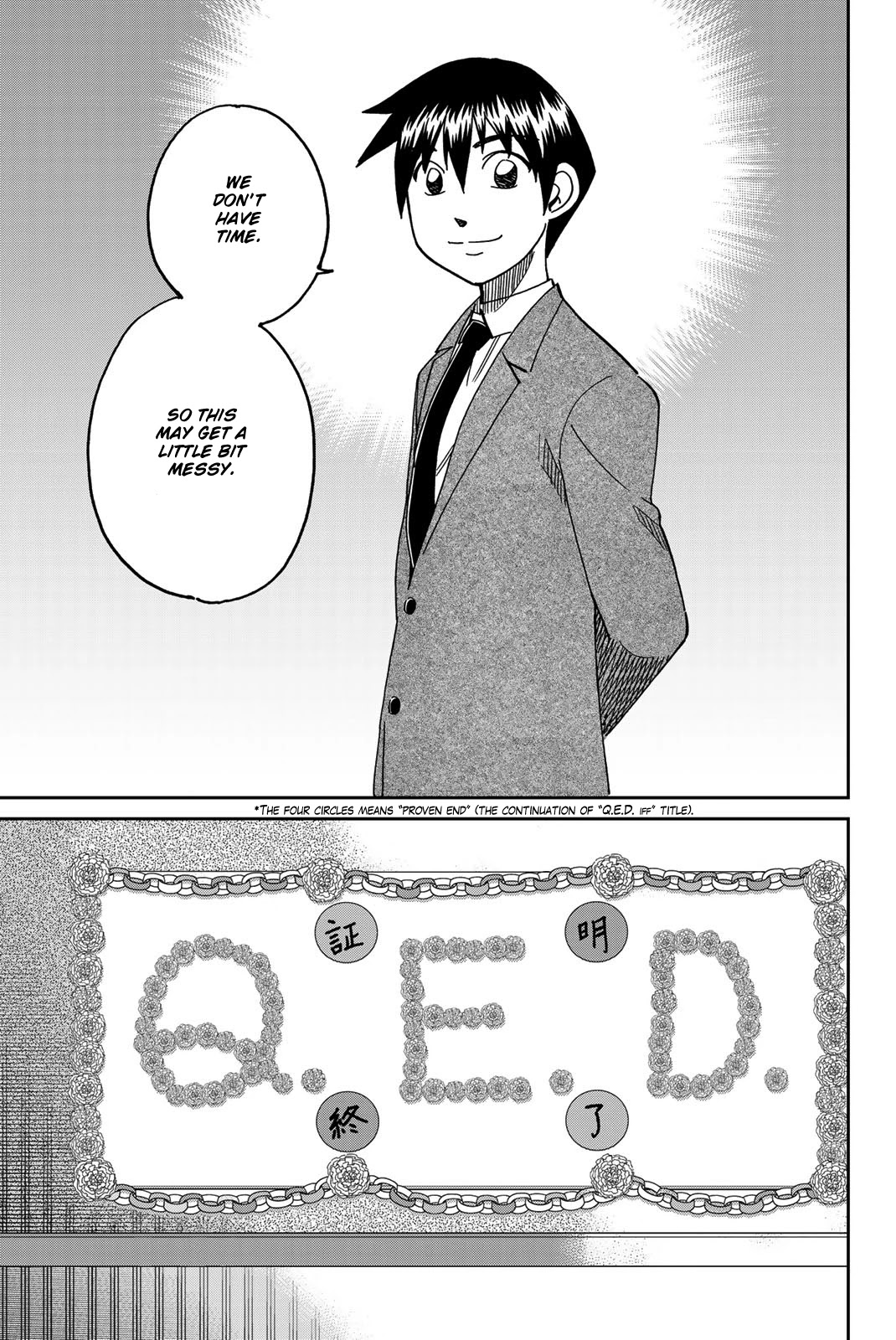 Q.e.d. Iff - Shoumei Shuuryou - Chapter 36: School Festival Suite