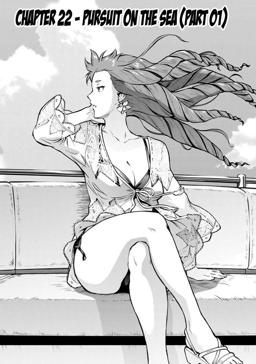 Dai Kyochuu Rettou - Chapter 22.1: Pursuit On The Sea (Part 01)