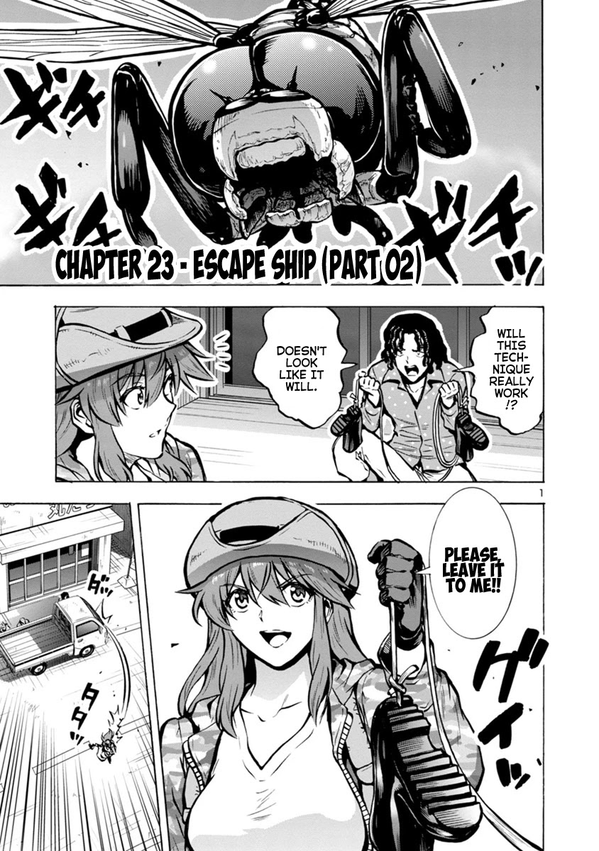 Dai Kyochuu Rettou - Chapter 23.2: Escape Ship (Part 02)