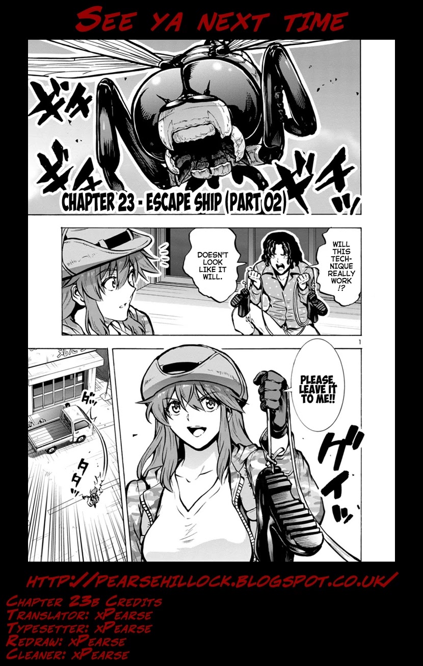 Dai Kyochuu Rettou - Chapter 23.2: Escape Ship (Part 02)