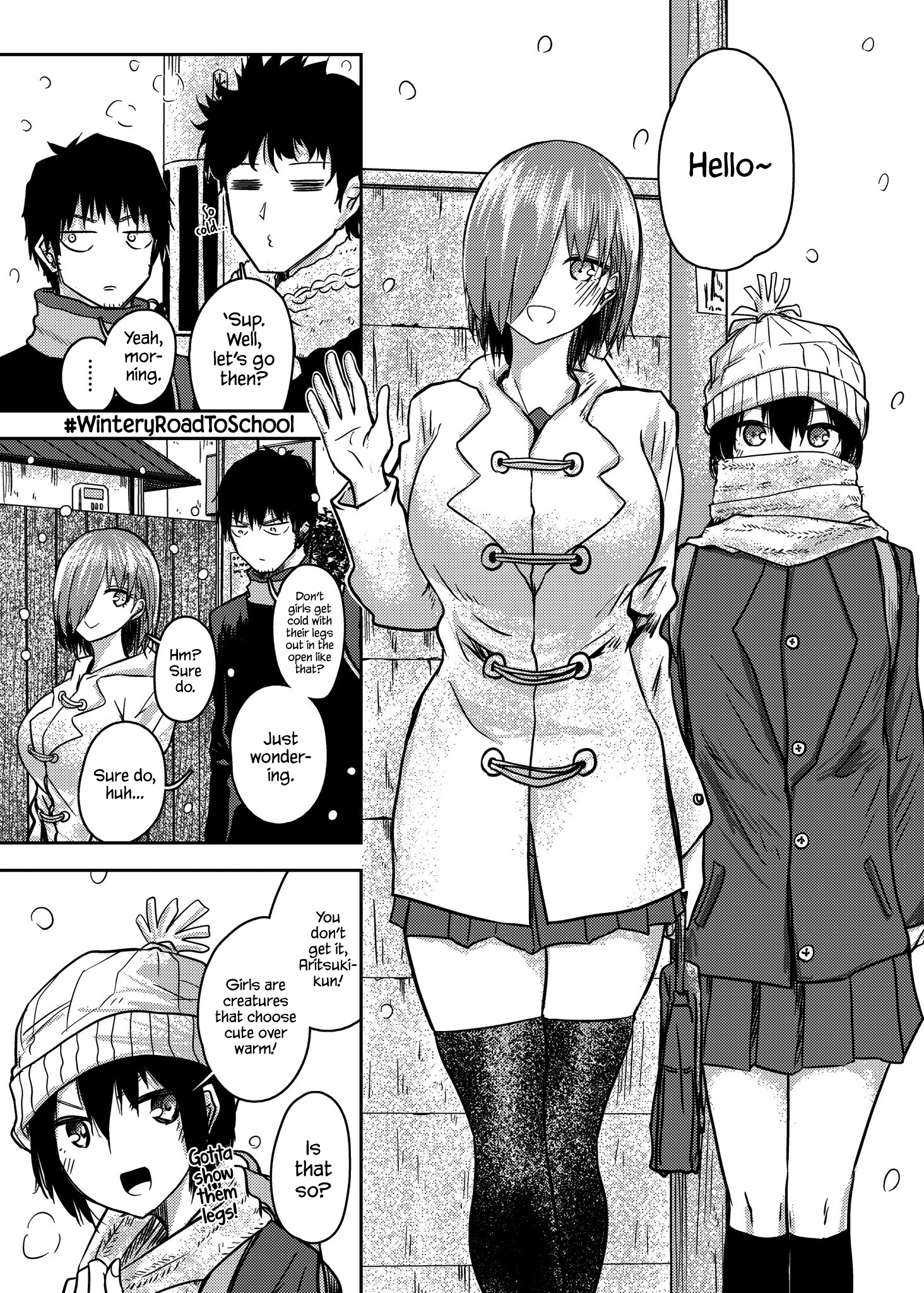 Shuukan Brick - Chapter 77: Wintery Road To School