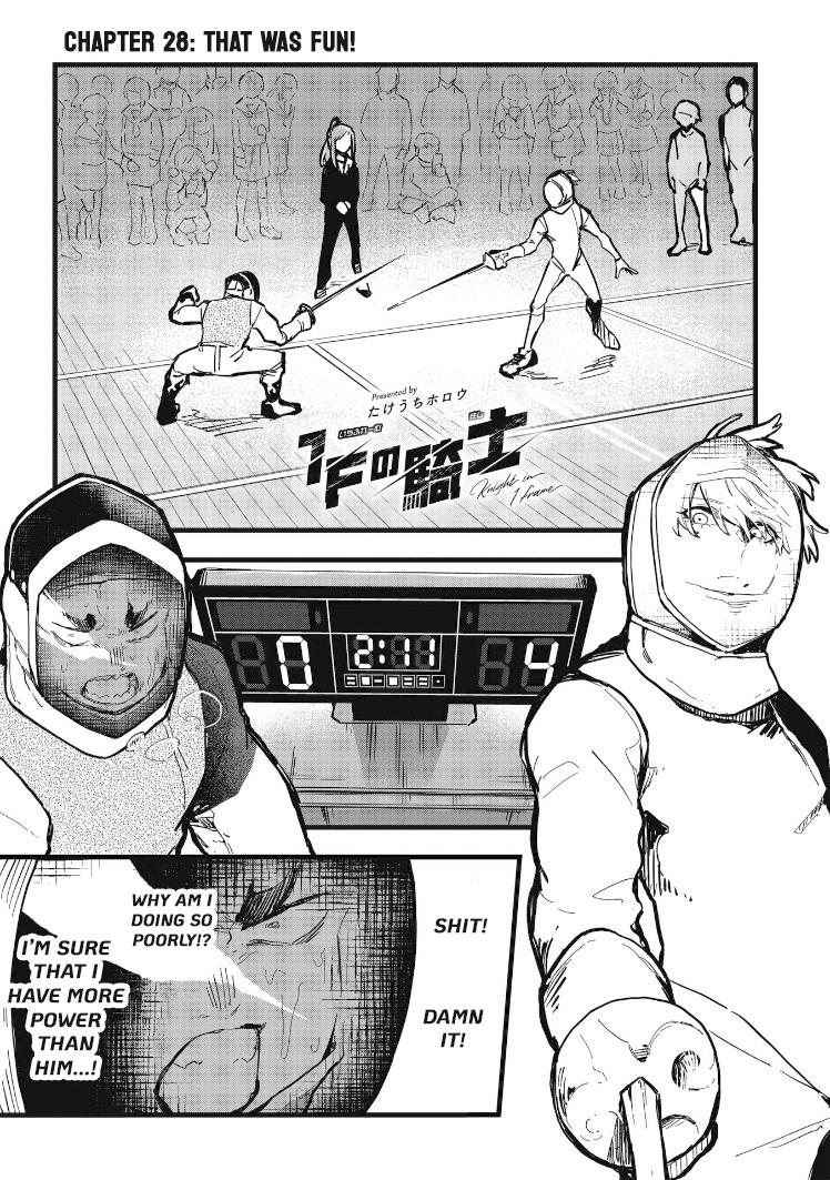 1F No Kishi - Chapter 28