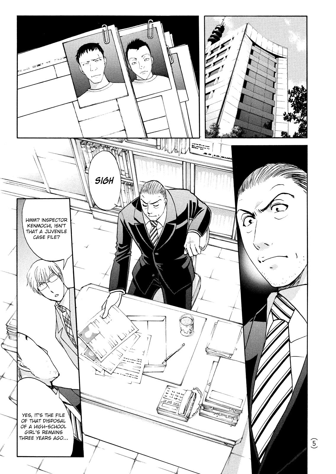 Kindaichi Shonen No Jikenbo - Shin Series - Vol.10 Chapter 70: Inspector Kenmochi: The Murderer 1