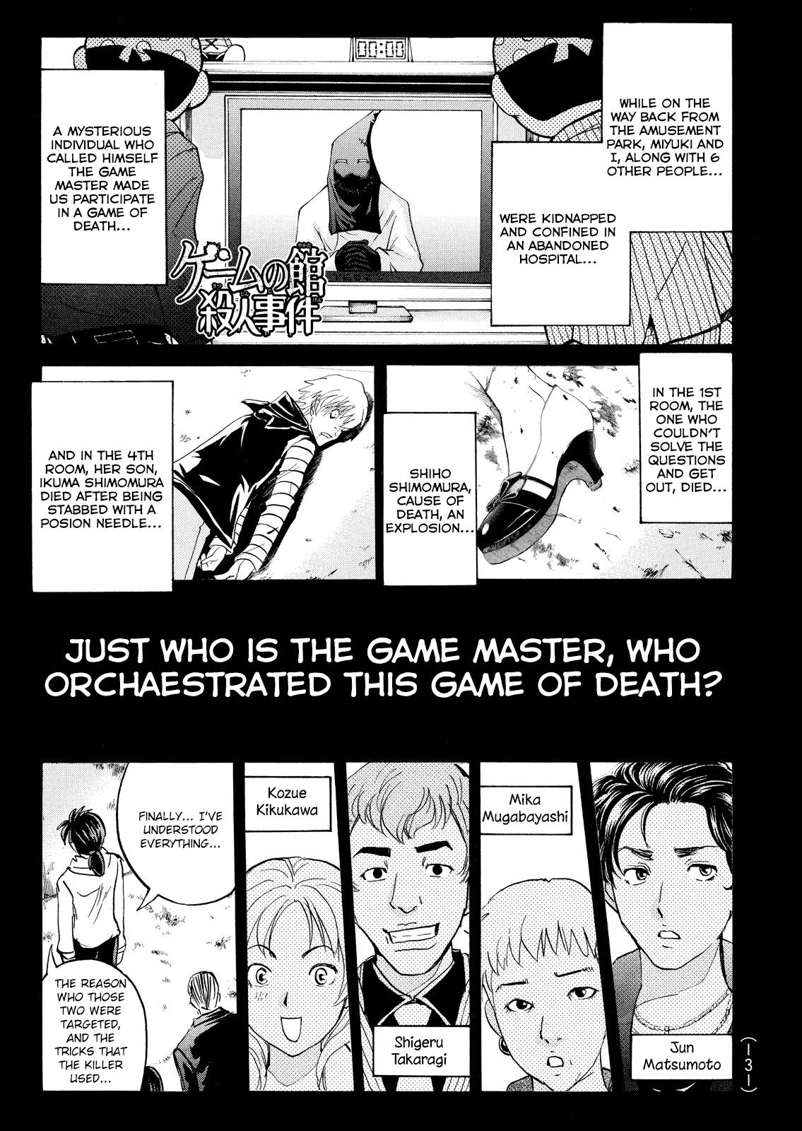 Kindaichi Shonen No Jikenbo - Shin Series - Vol.14 Chapter 105: Game House Murder Case 6