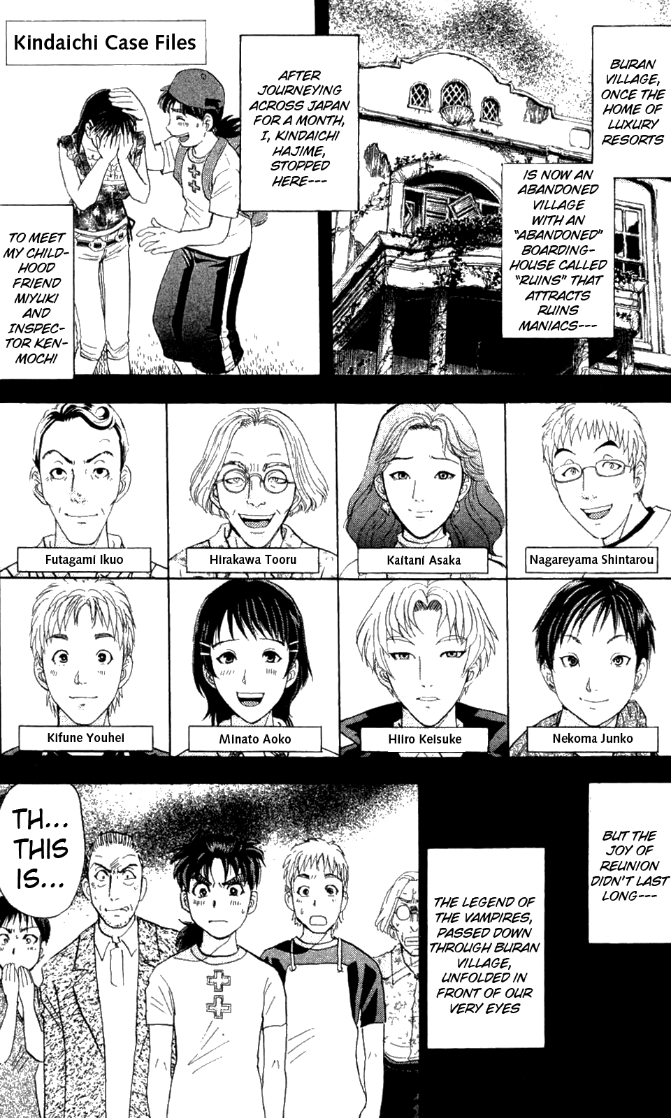 Kindaichi Shonen No Jikenbo - Shin Series - Vol.1 Chapter 3: Legendary Vampire Murders [3]