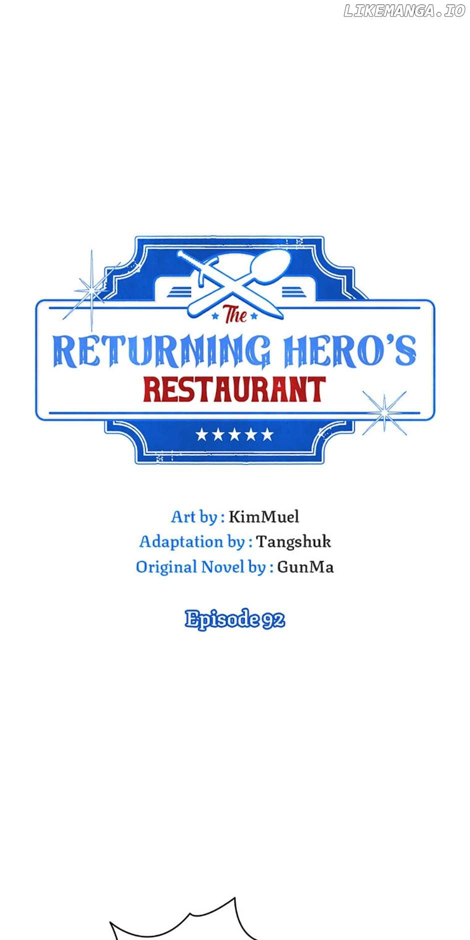 Return Warrior's Alley Restaurant - Chapter 92