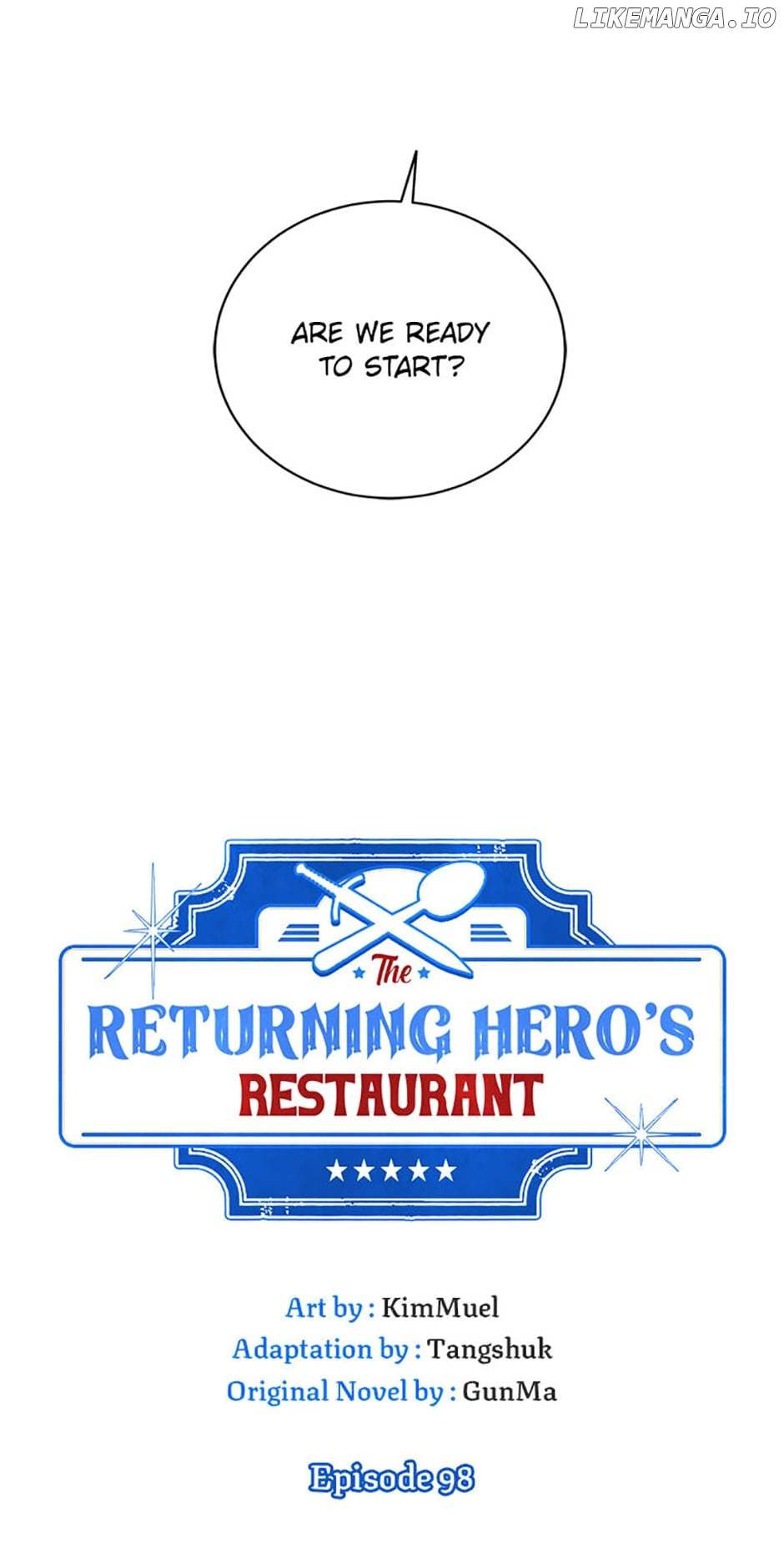 Return Warrior's Alley Restaurant - Chapter 98